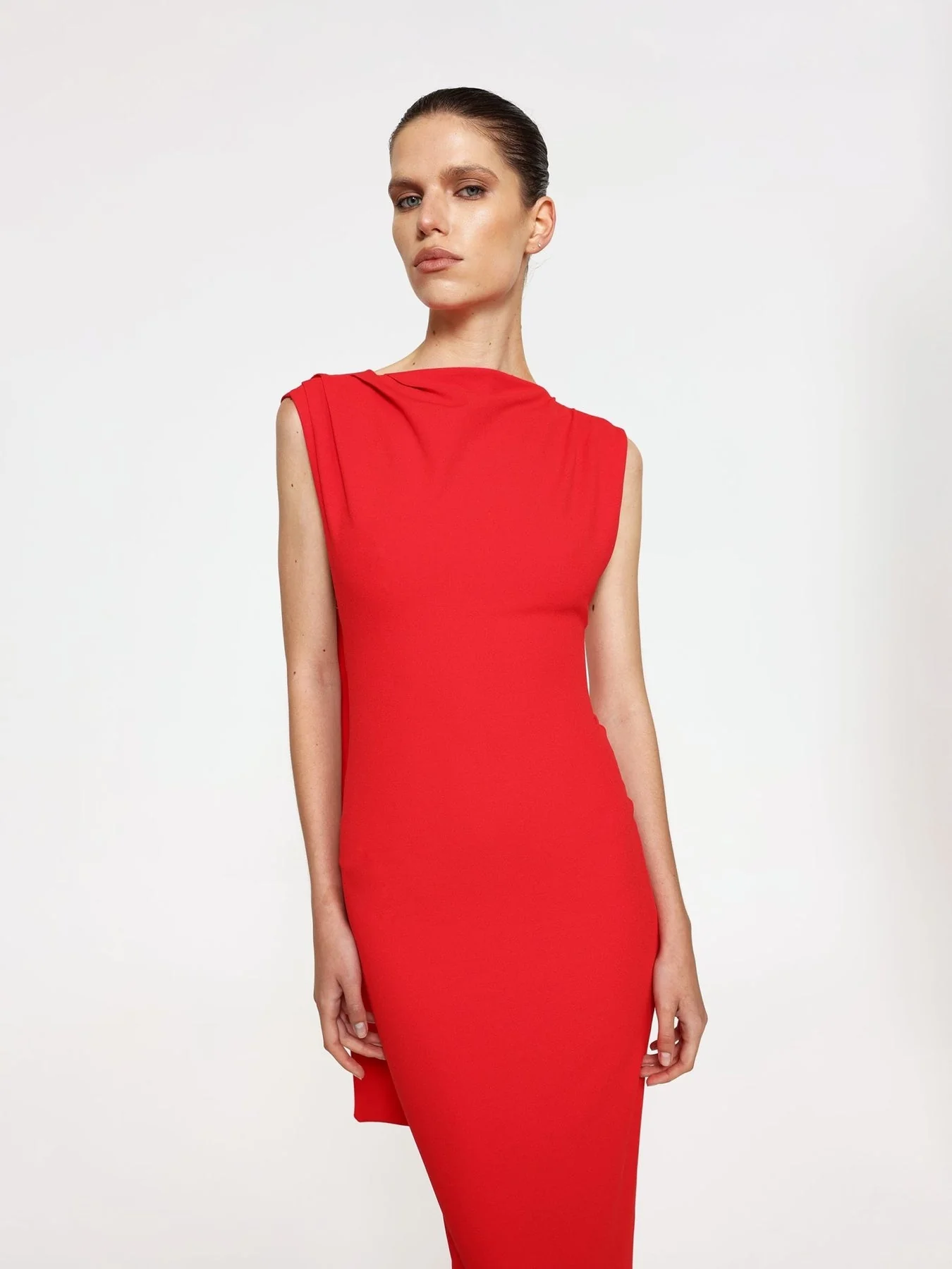 Audrey Gown - Cherry Red - Image 5