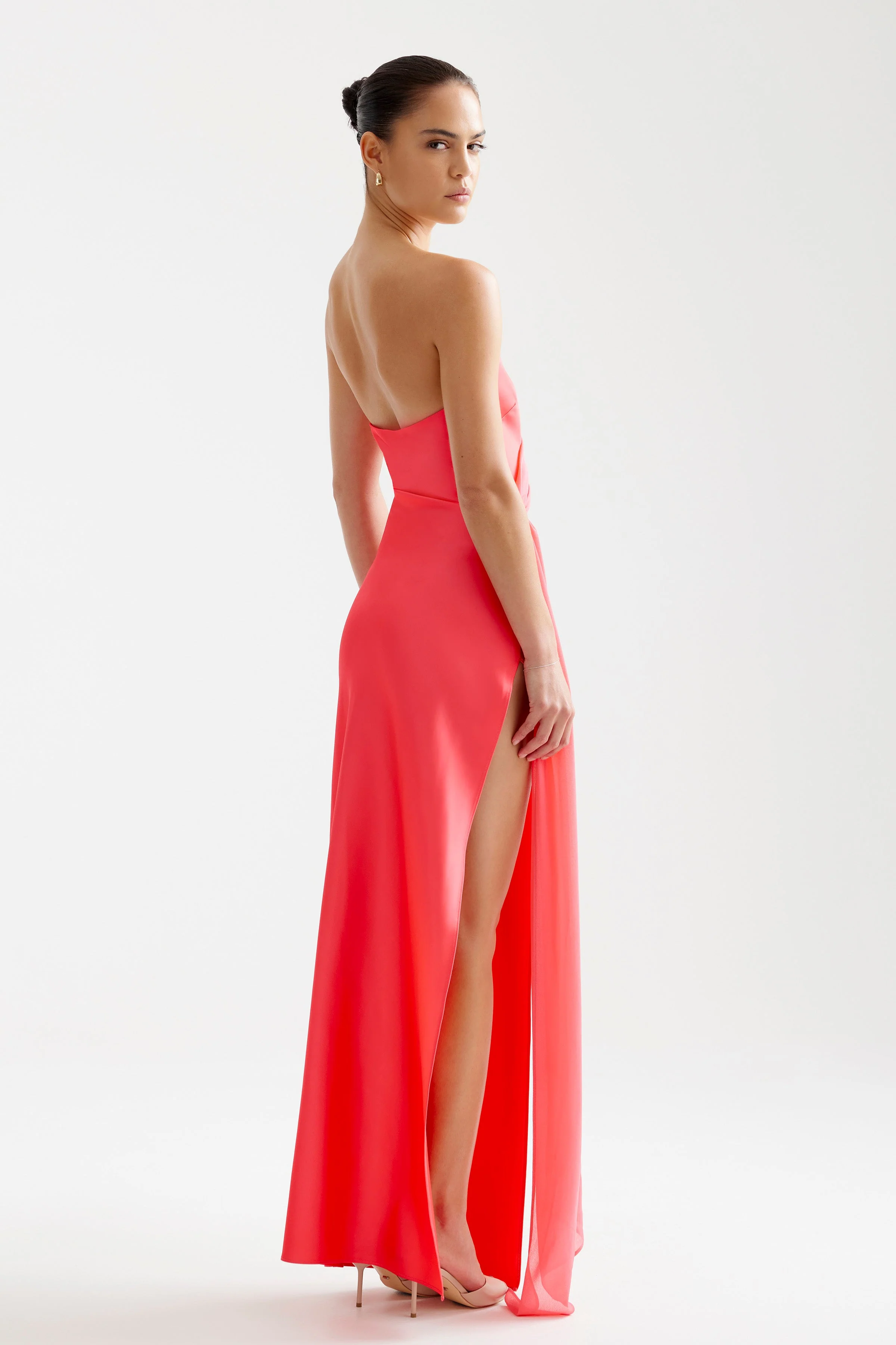 Aura Dress - Cranberry - Image 2