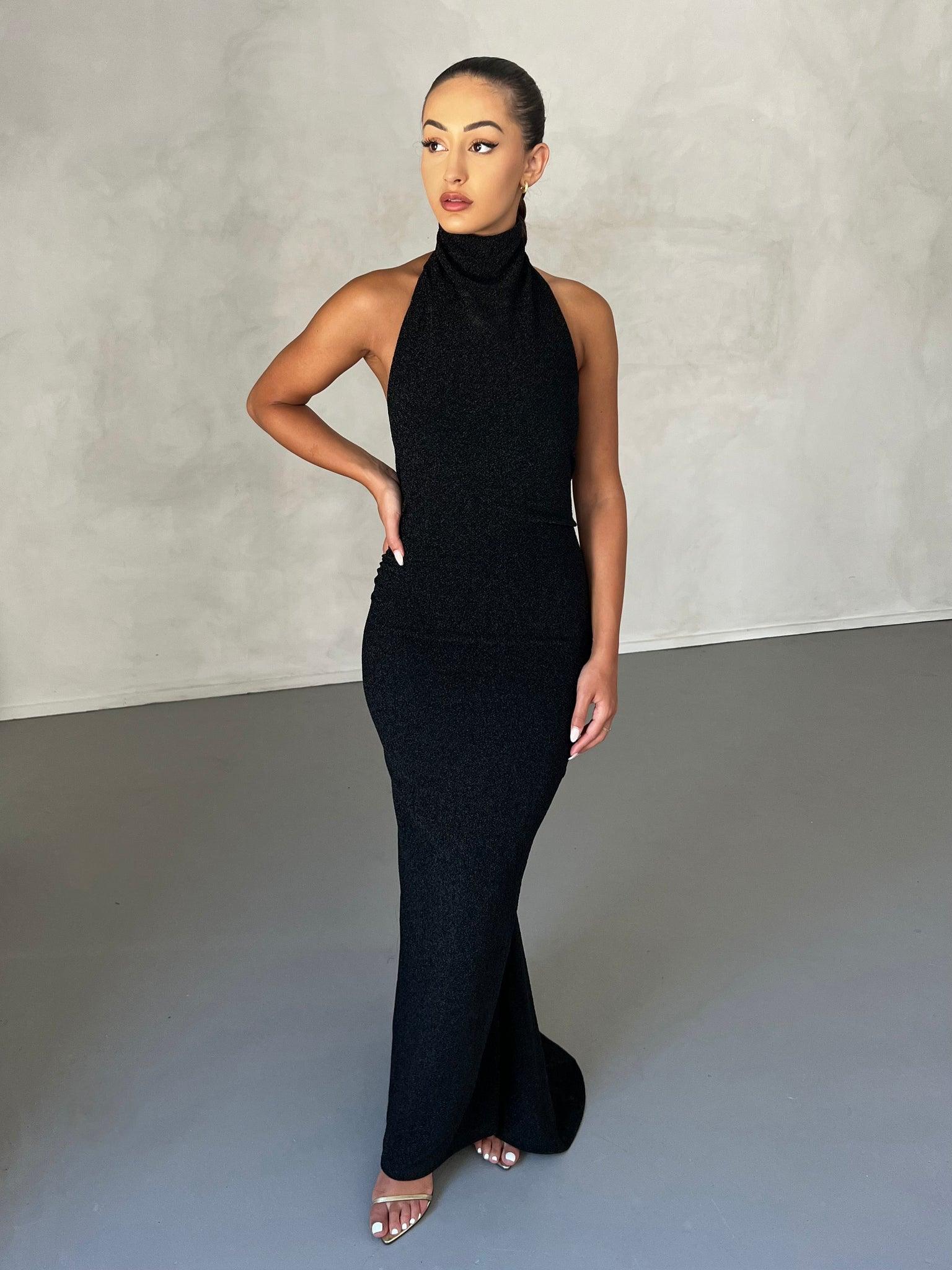 Aurora Gown - Black Foil - Image 12