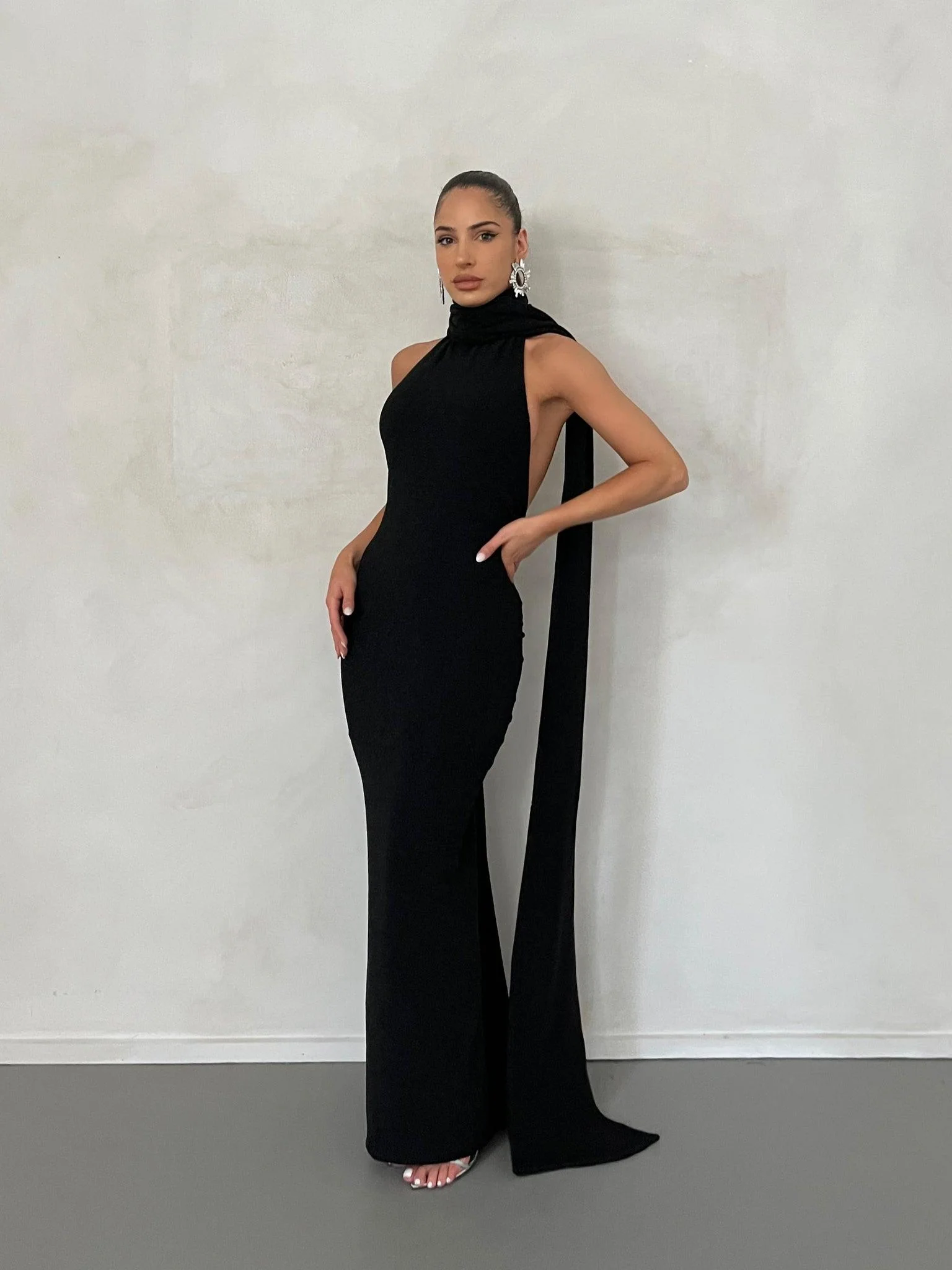 Aurora Gown - Black Foil - Image 3