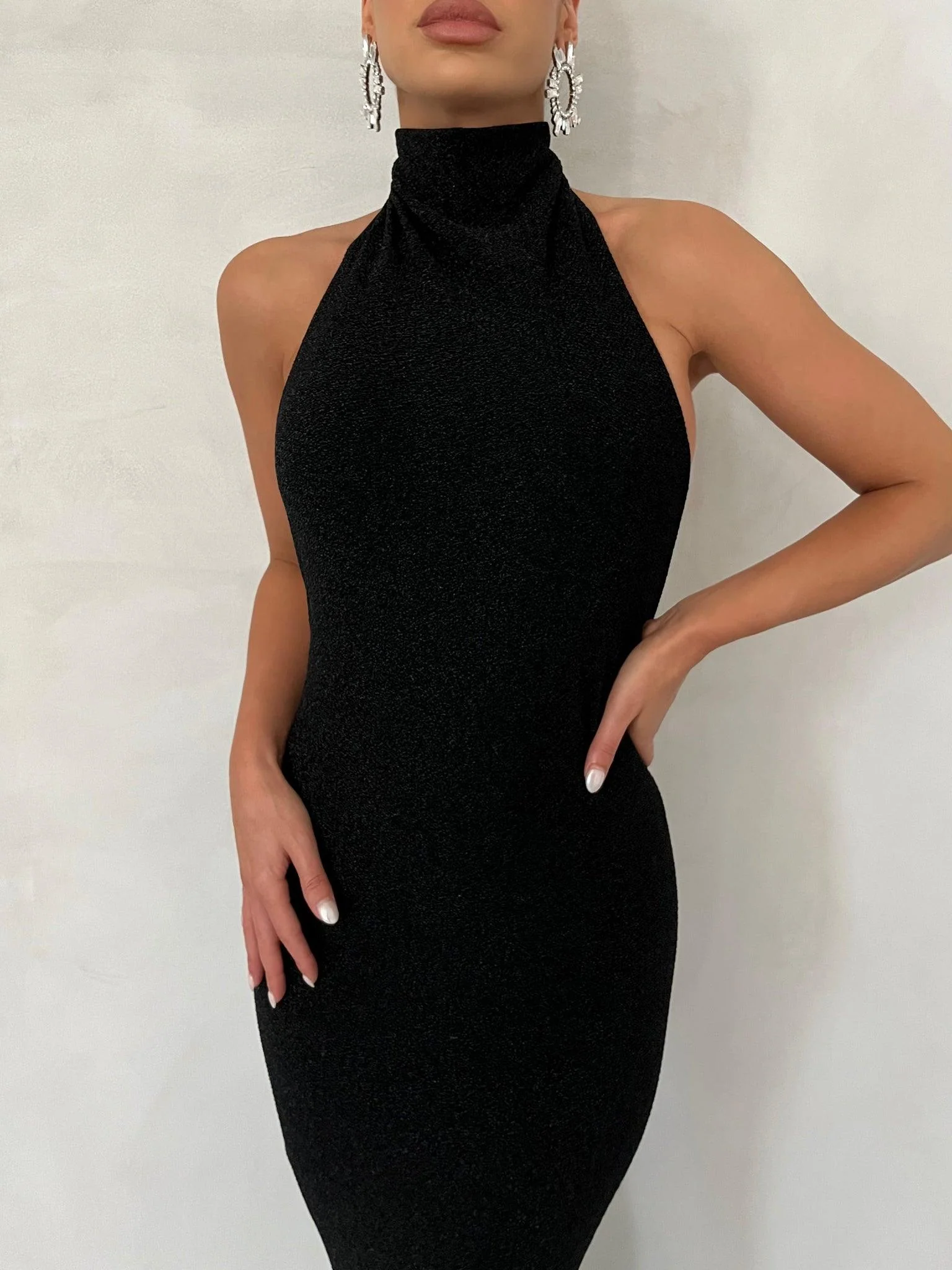 Aurora Gown - Black Foil - Image 9