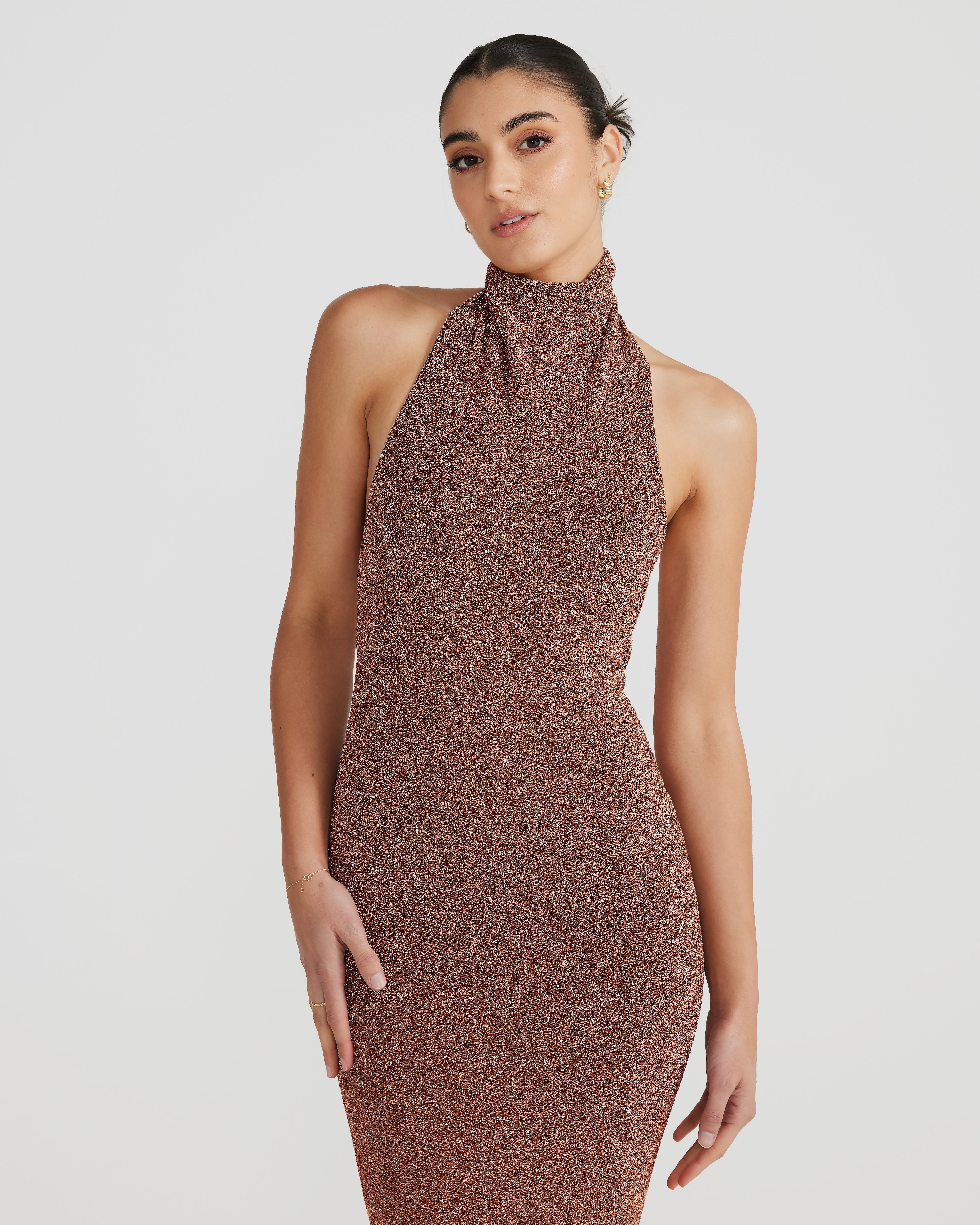 Aurora Gown - Bronze Gold - Image 14