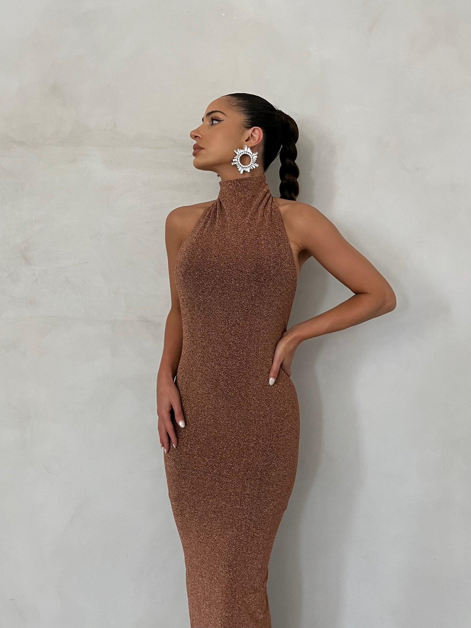 Aurora Gown - Bronze Gold - Image 4
