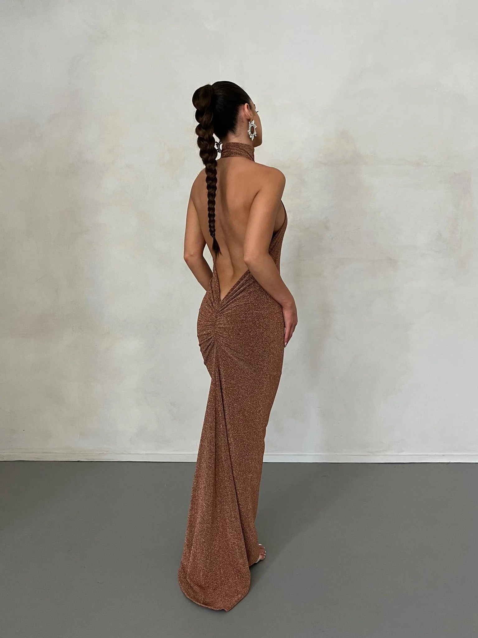 Aurora Gown - Bronze Gold - Image 5
