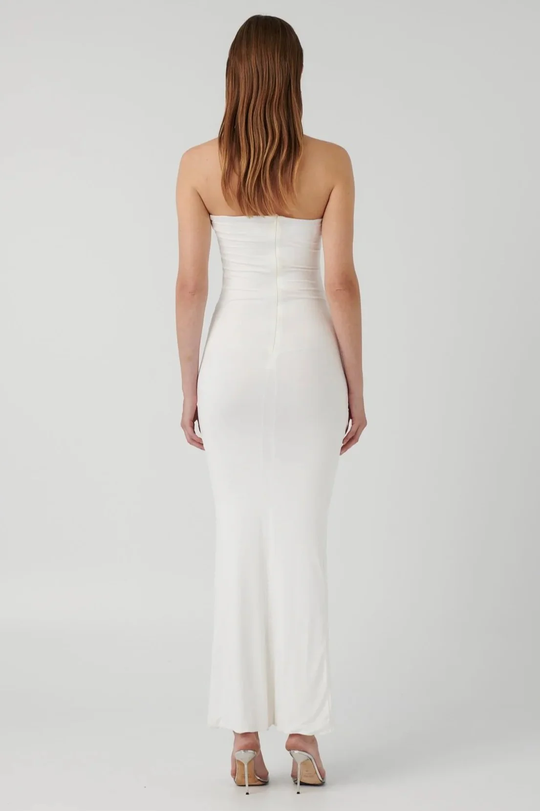 Avevia Maxi Dress - Vanilla - Image 2