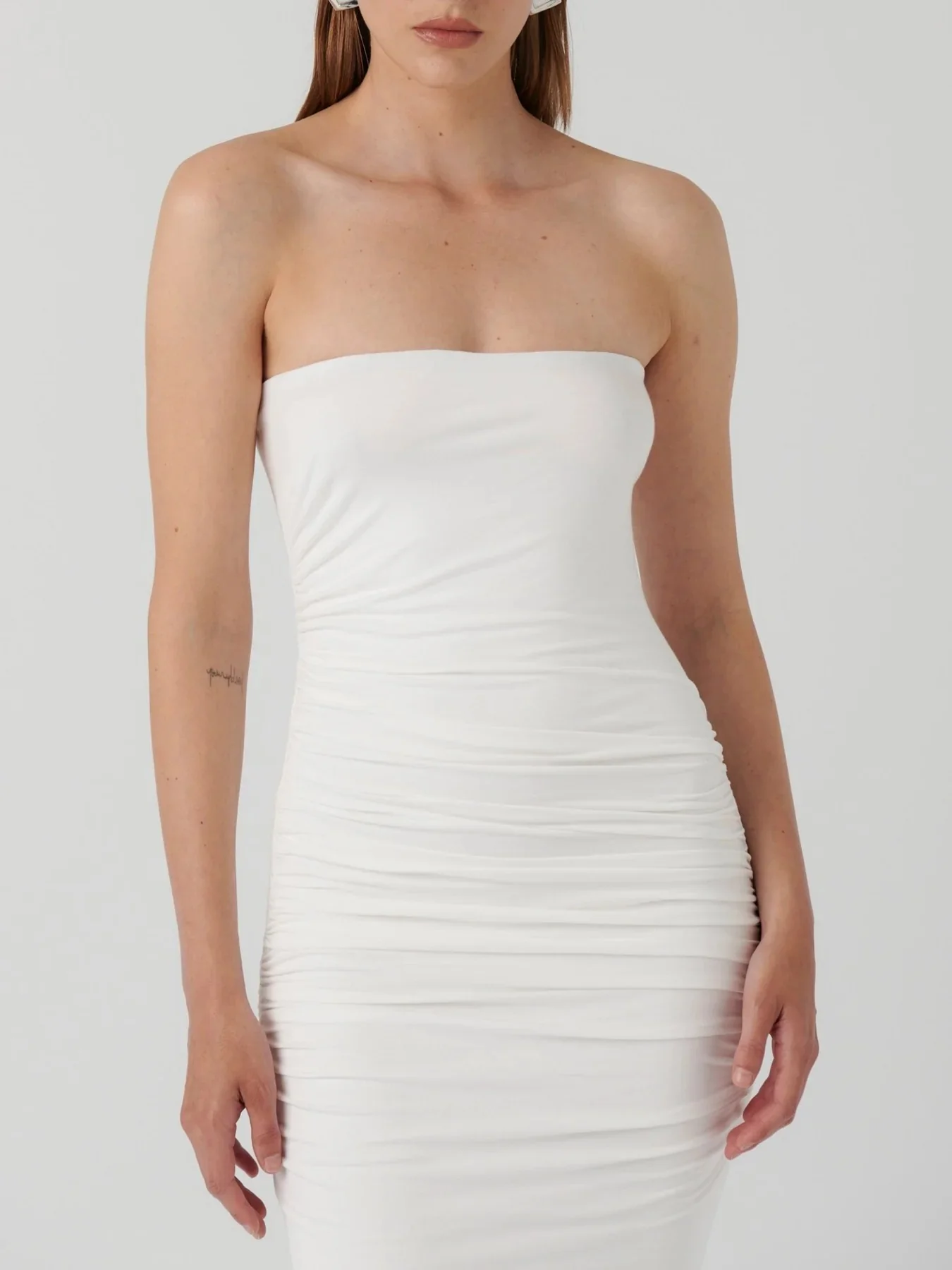 Avevia Maxi Dress - Vanilla - Image 4