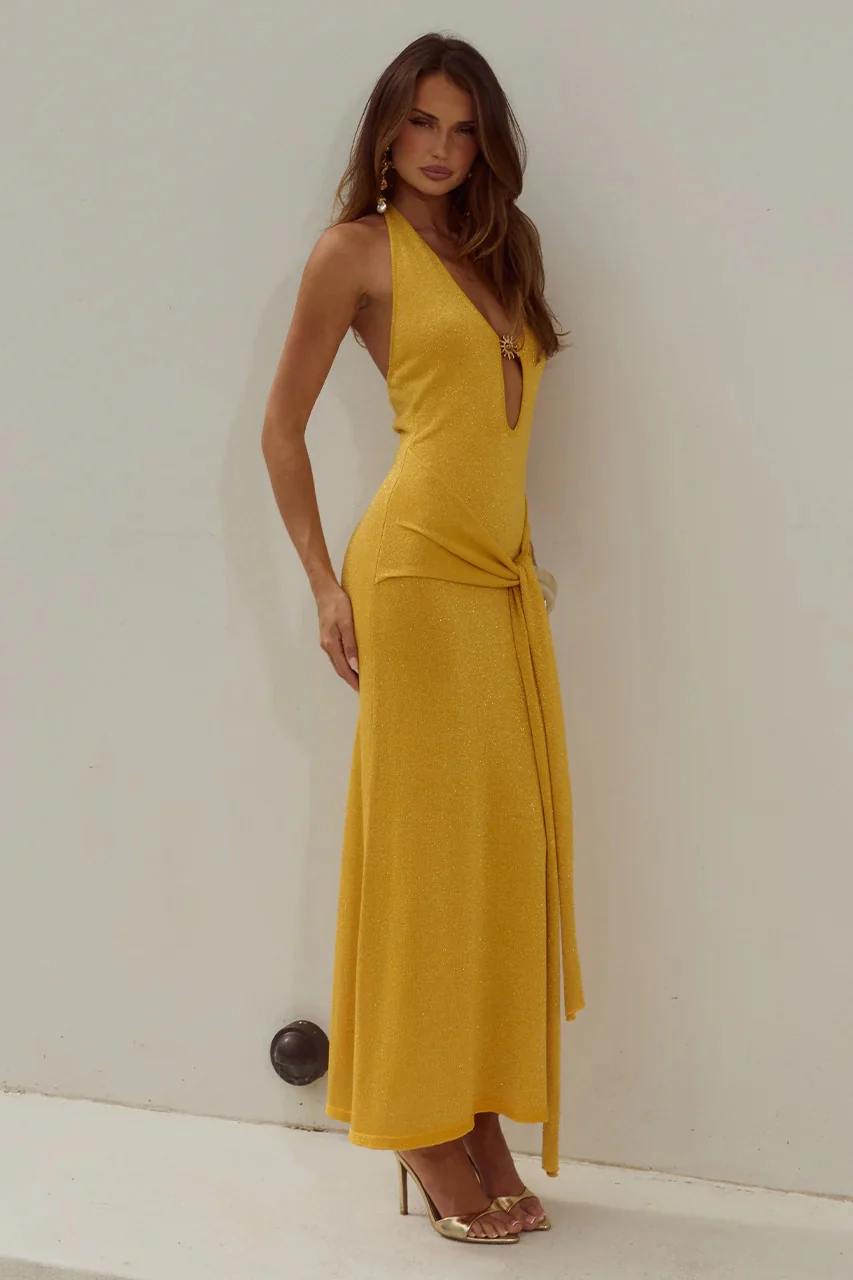 Ayella Maxi Dress - Mango - Image 3