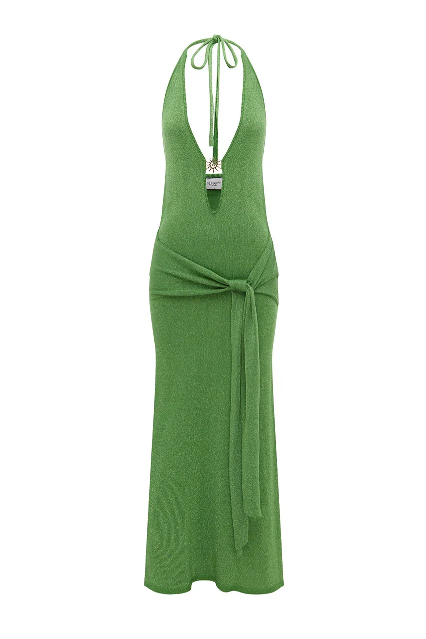 Ayella Maxi Dress - Apple - Image 6