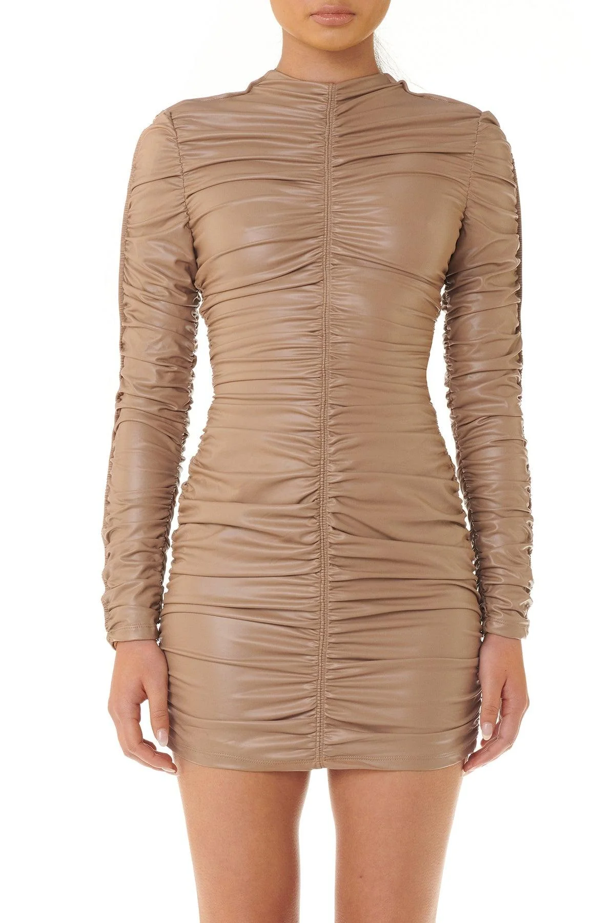 Azalea Dress - Tan - Image 4
