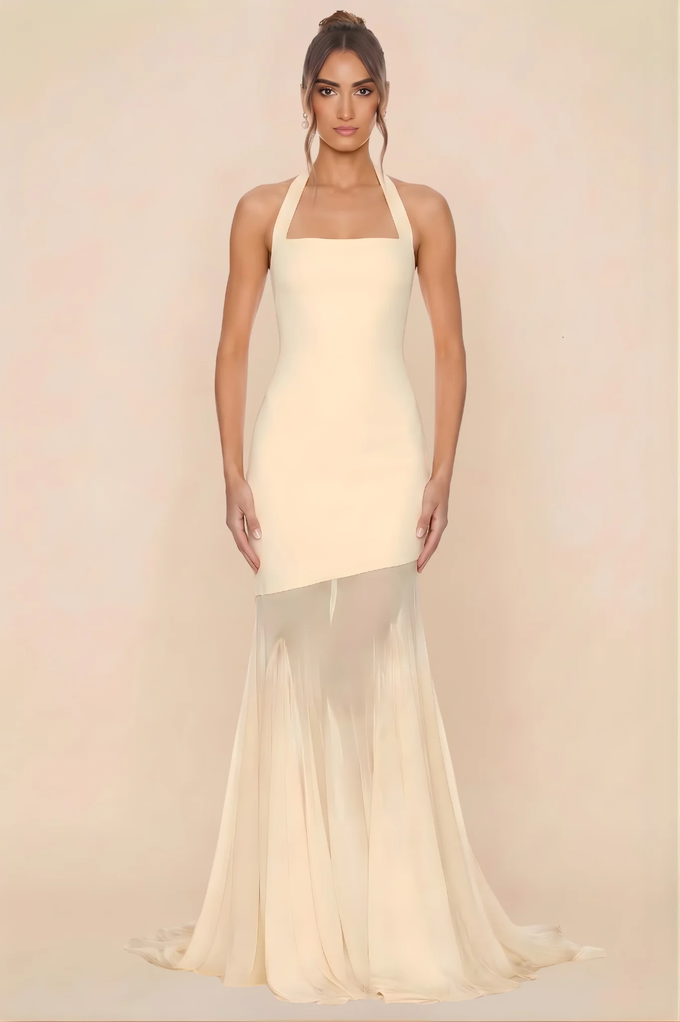 Azalea Gown - Butter Yellow