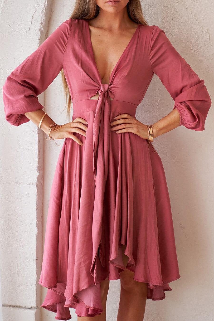 Balance Dress - Mauve - Image 3