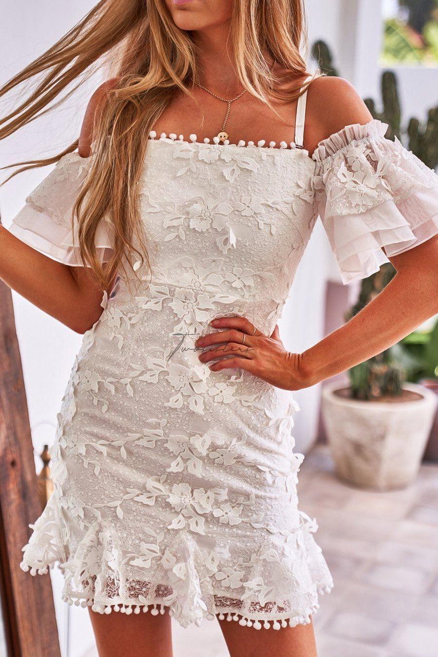 Beatrice Dress - White - Image 11