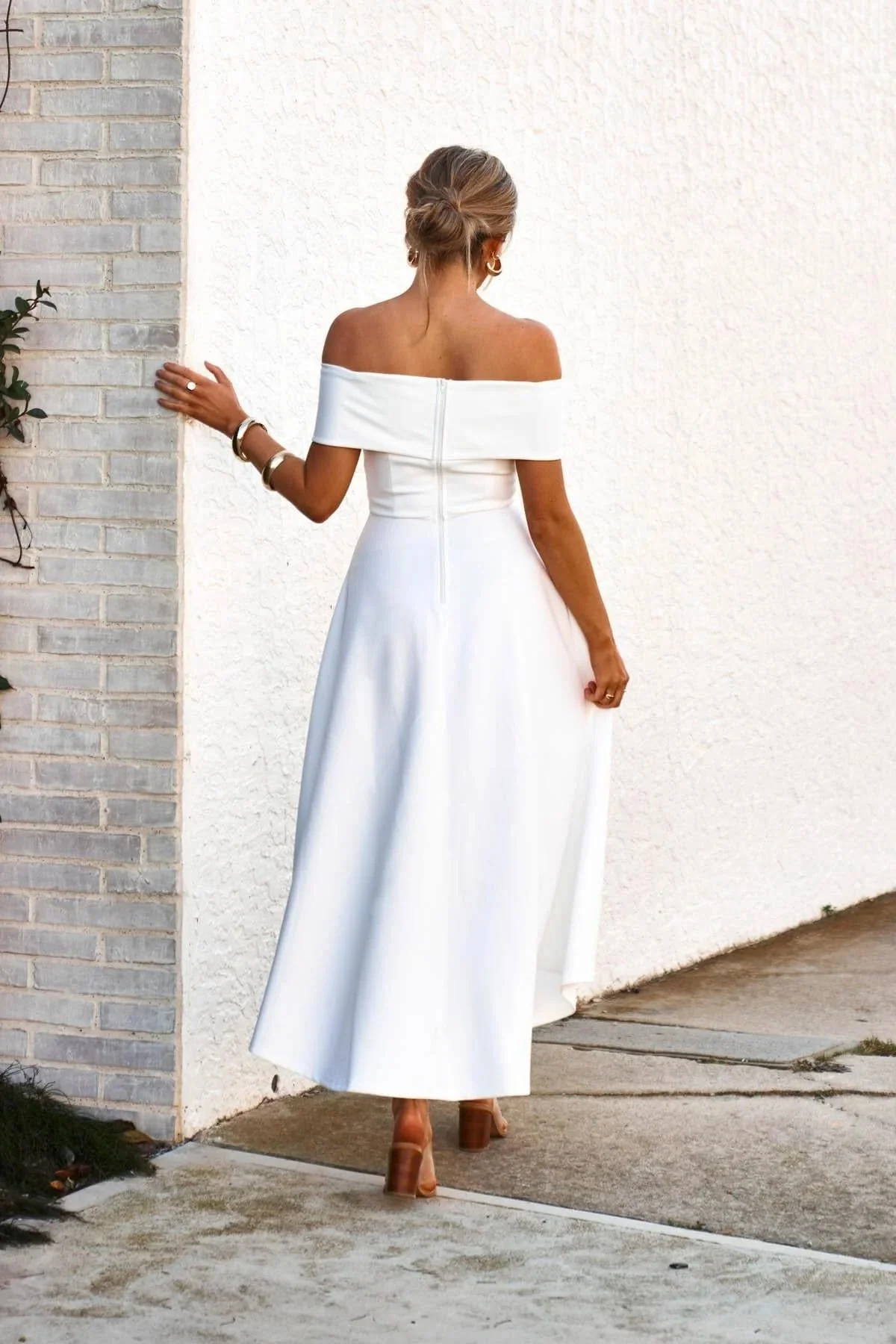 Belina Dress - White - Image 2