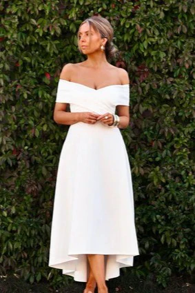 Belina Dress - White - Image 4