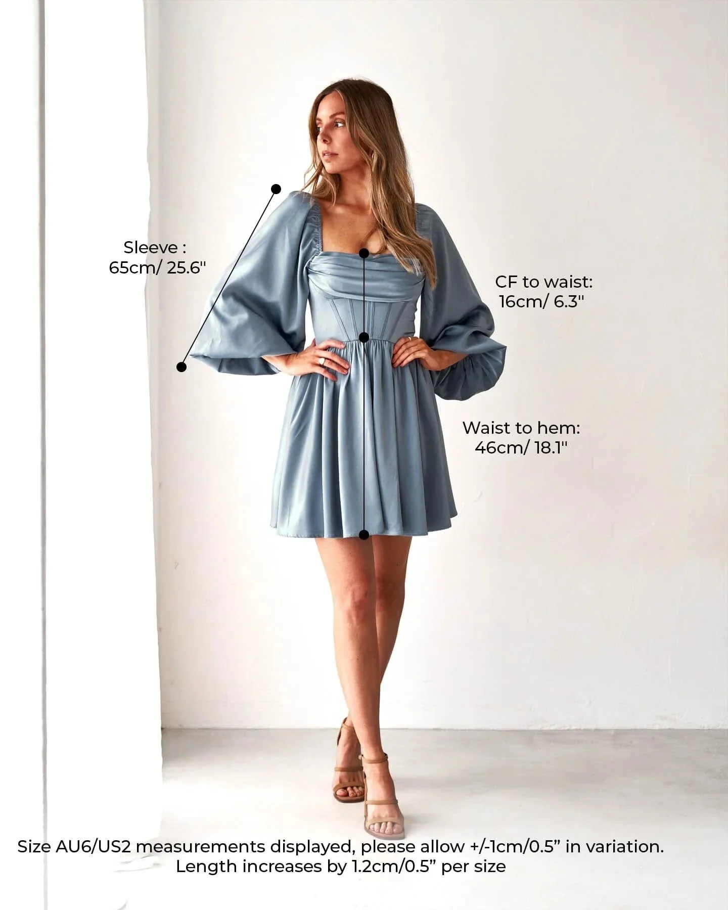 Bella Dress - Green - Image 7