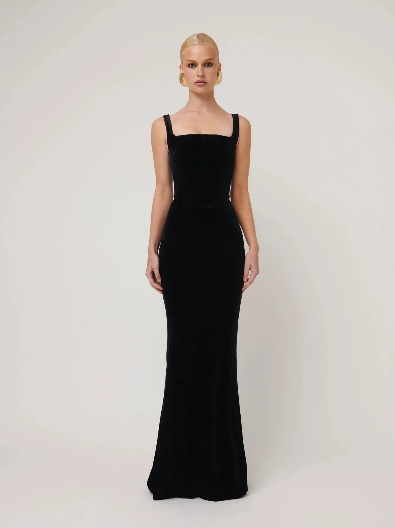 Belle Bodice - Black Velvet - Image 6