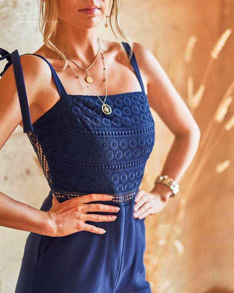 Beryl Jumpsuit - Navy - Image 4