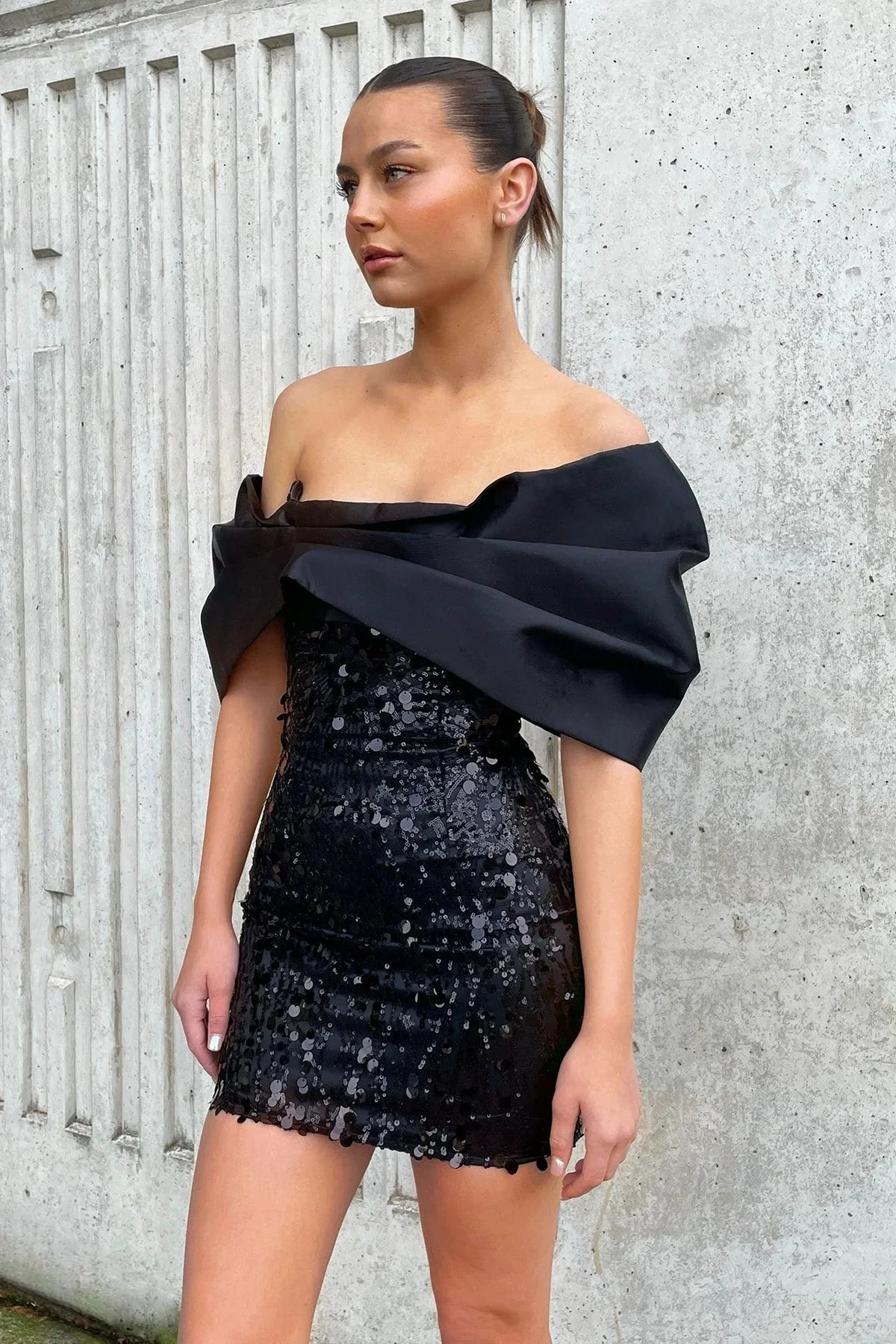 Bianca Dress - Black - Image 6