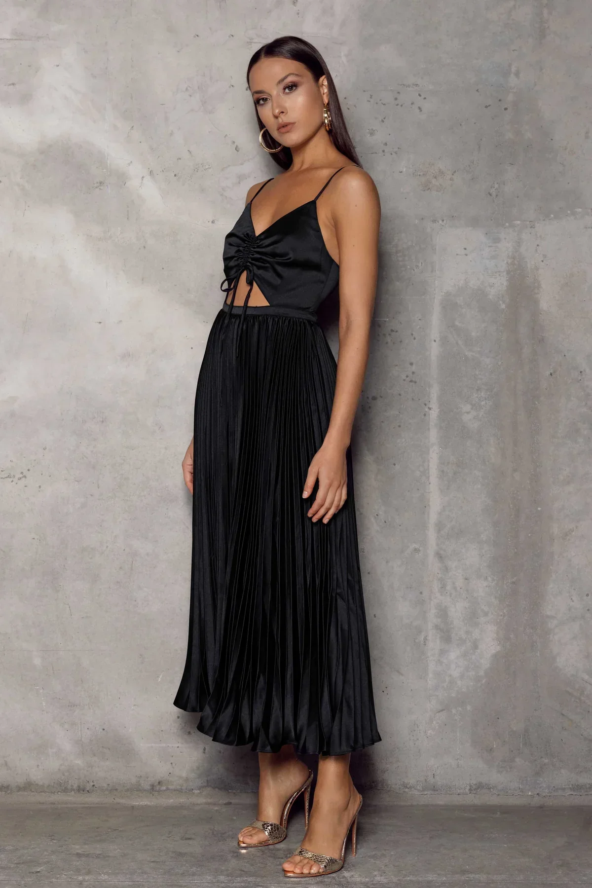 Bianca Dress - Black - Image 3