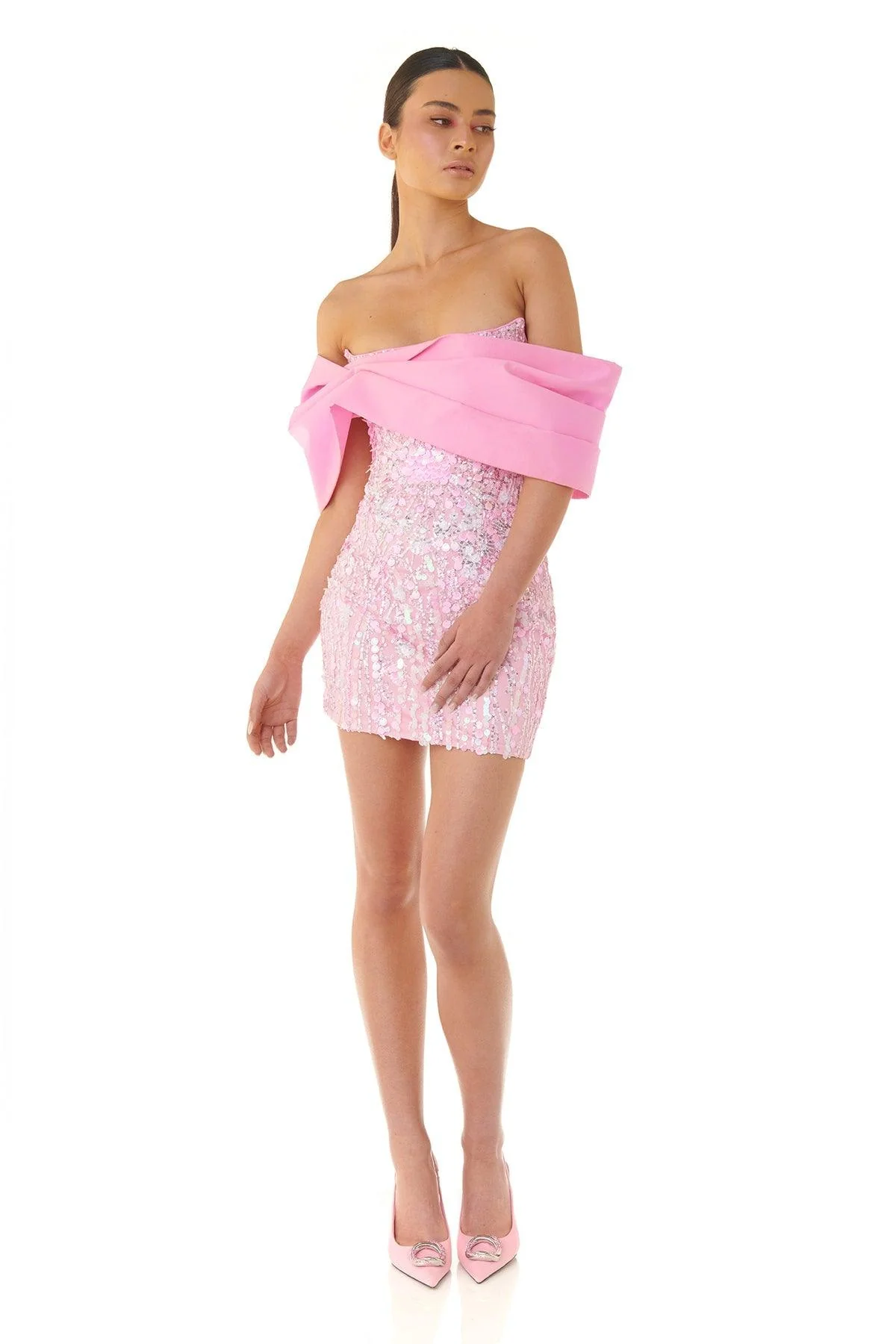Bianca Dress - Pink - Image 4