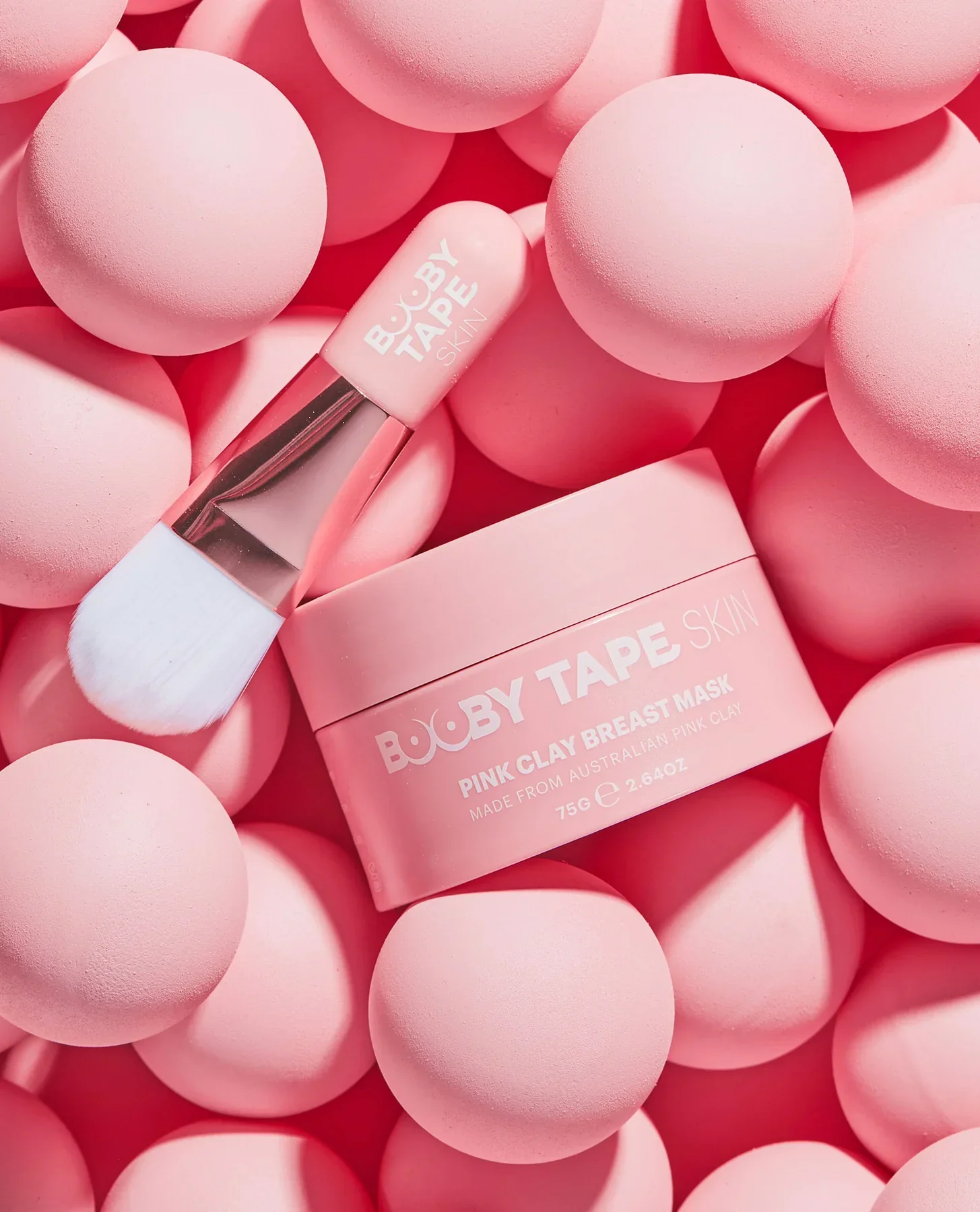 Booby Tape Pink Clay Breast Mask - Image 5