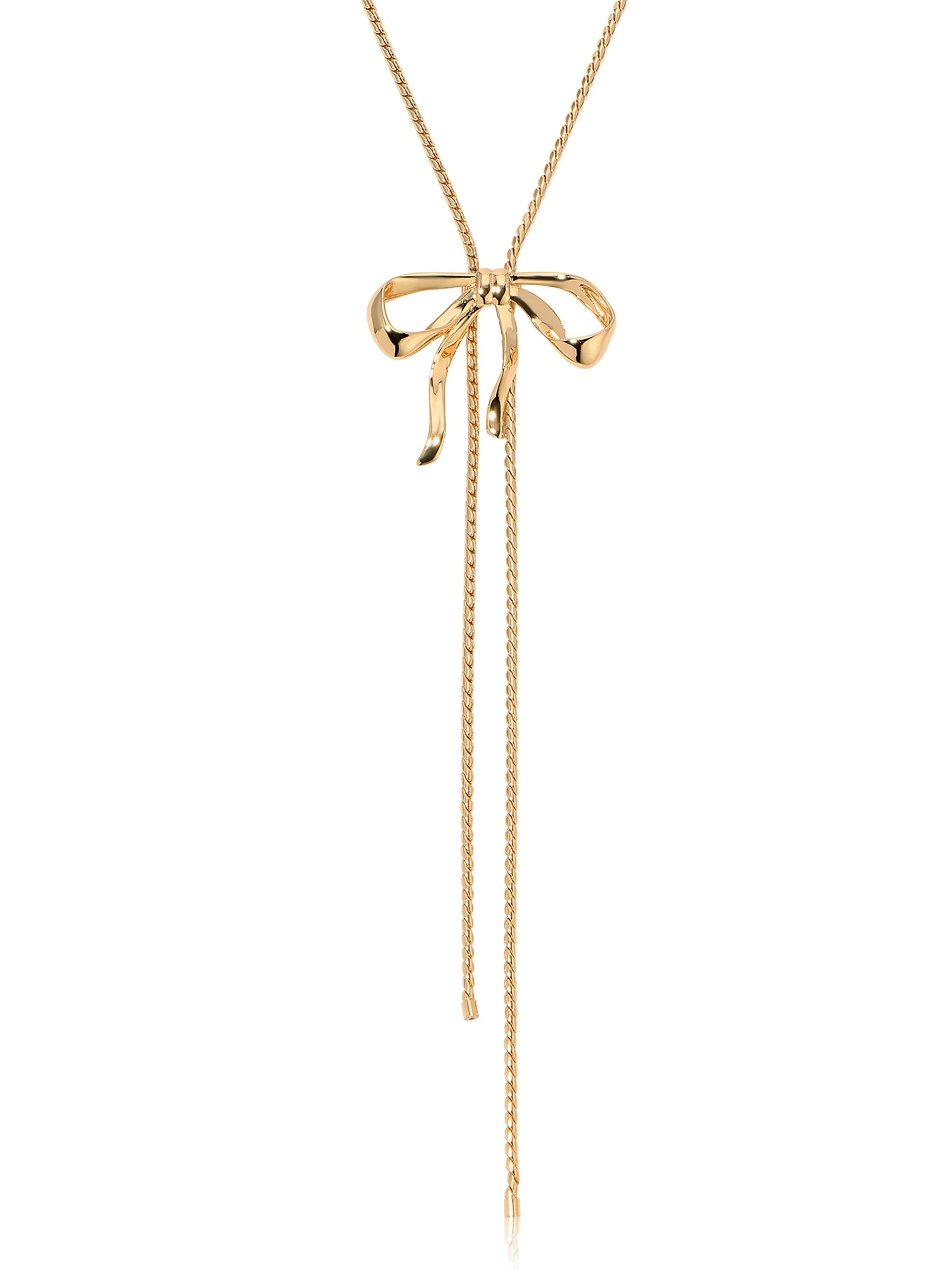 Organic Bow Necklace - Image 3