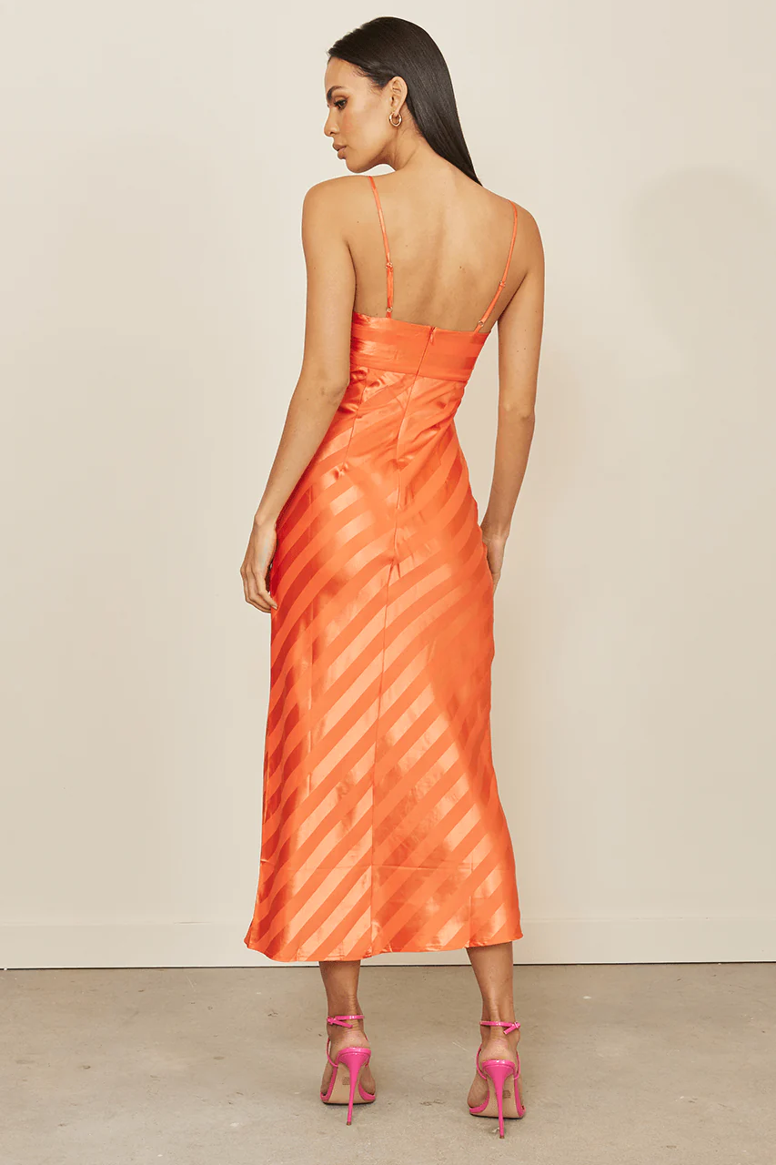 Brax Slip Dress - Fire - Image 2