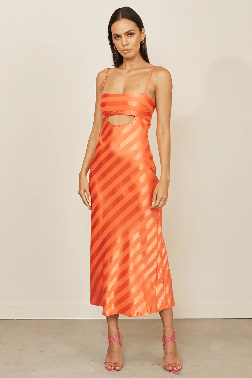 Brax Slip Dress - Fire - Image 4