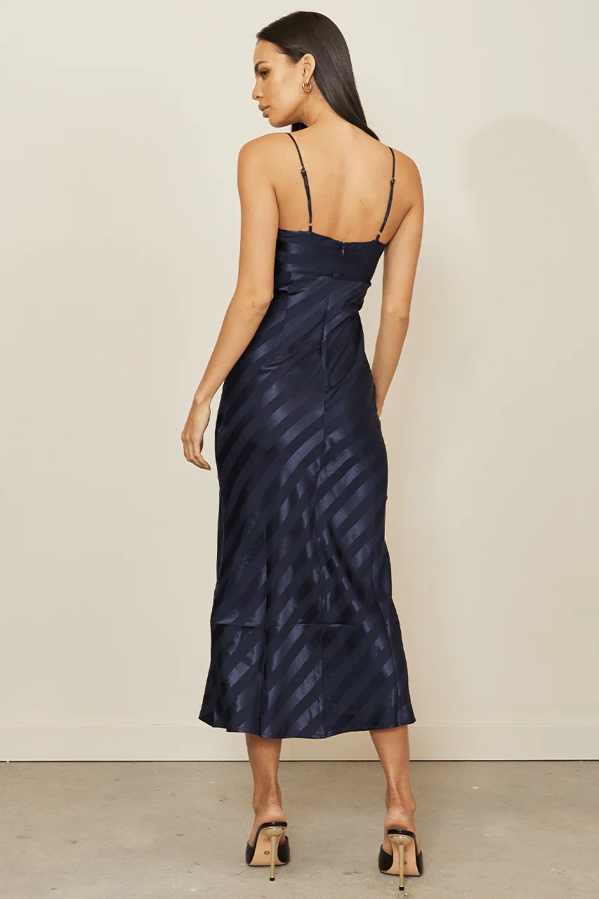 Brax Slip Dress - Navy - Image 2