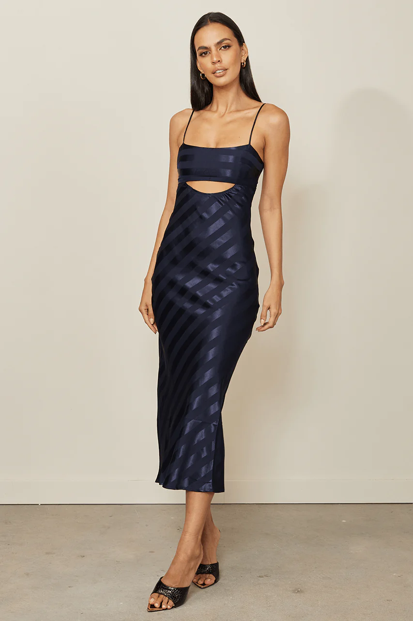 Brax Slip Dress - Navy - Image 4