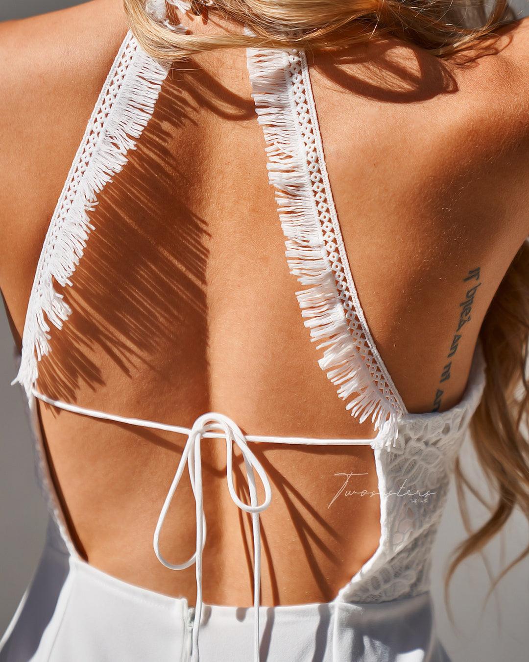 Bree Jumpsuit - White - Image 2