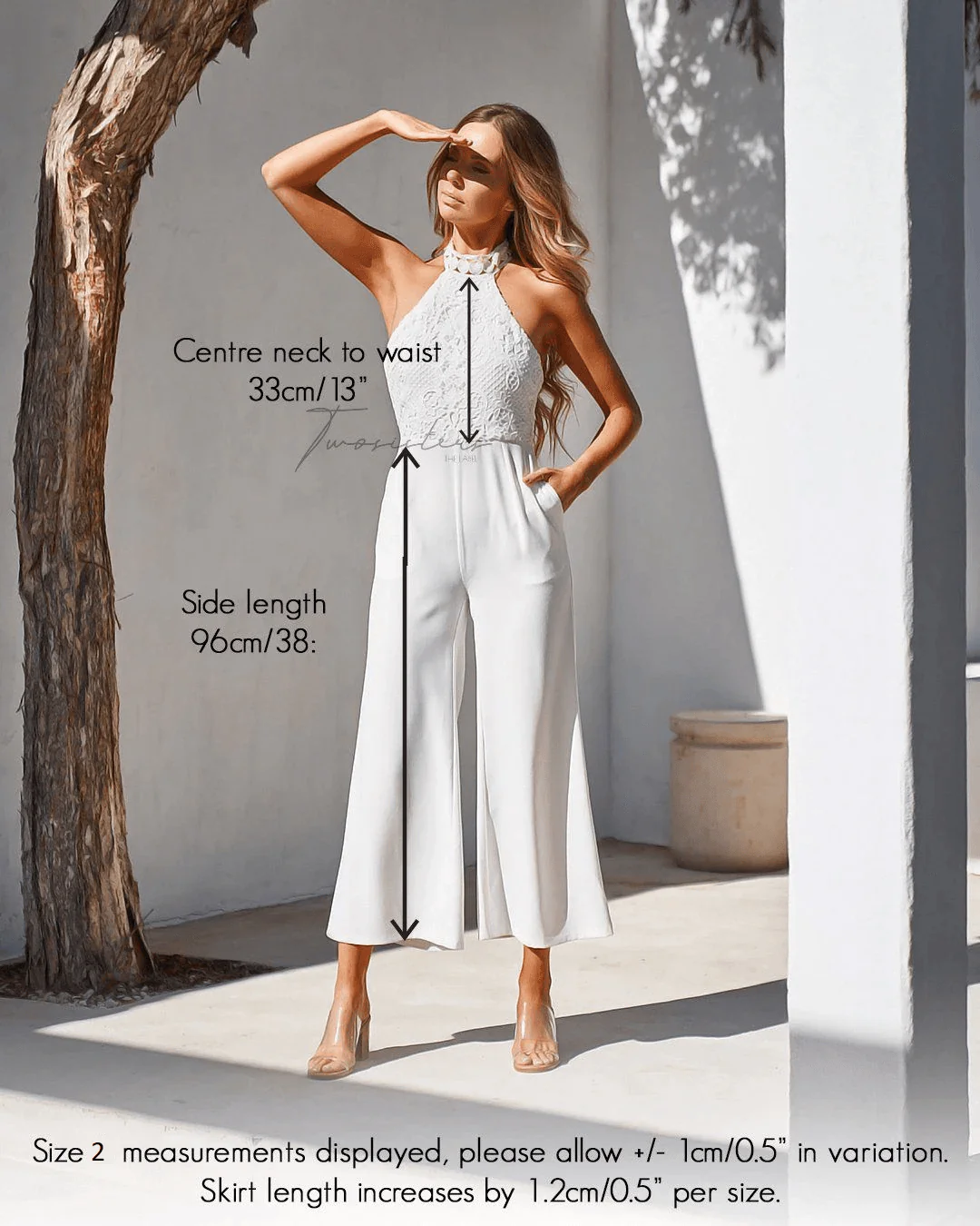 Bree Jumpsuit - White - Image 6