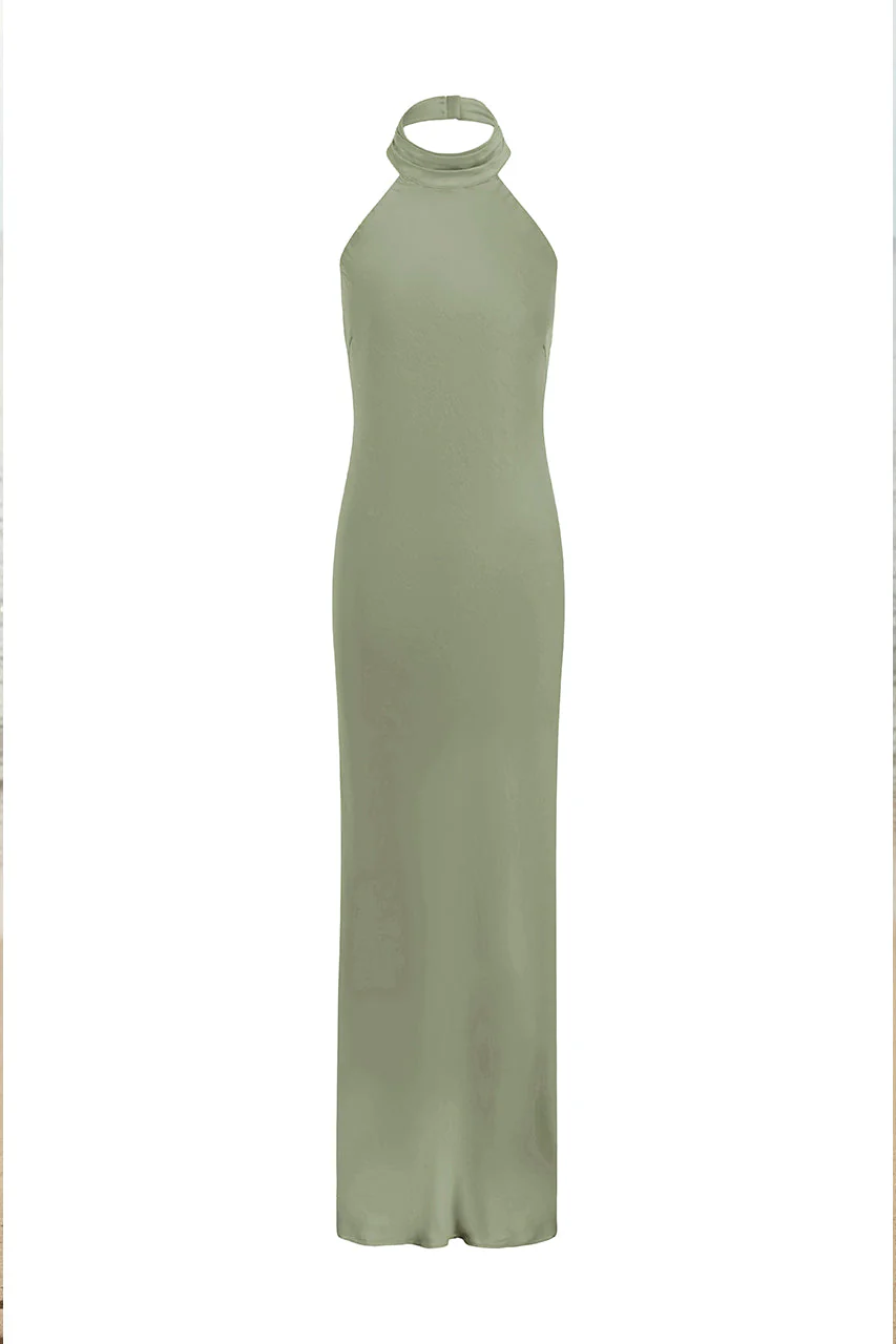 Brigitte Maxi Dress - Sage - Image 3