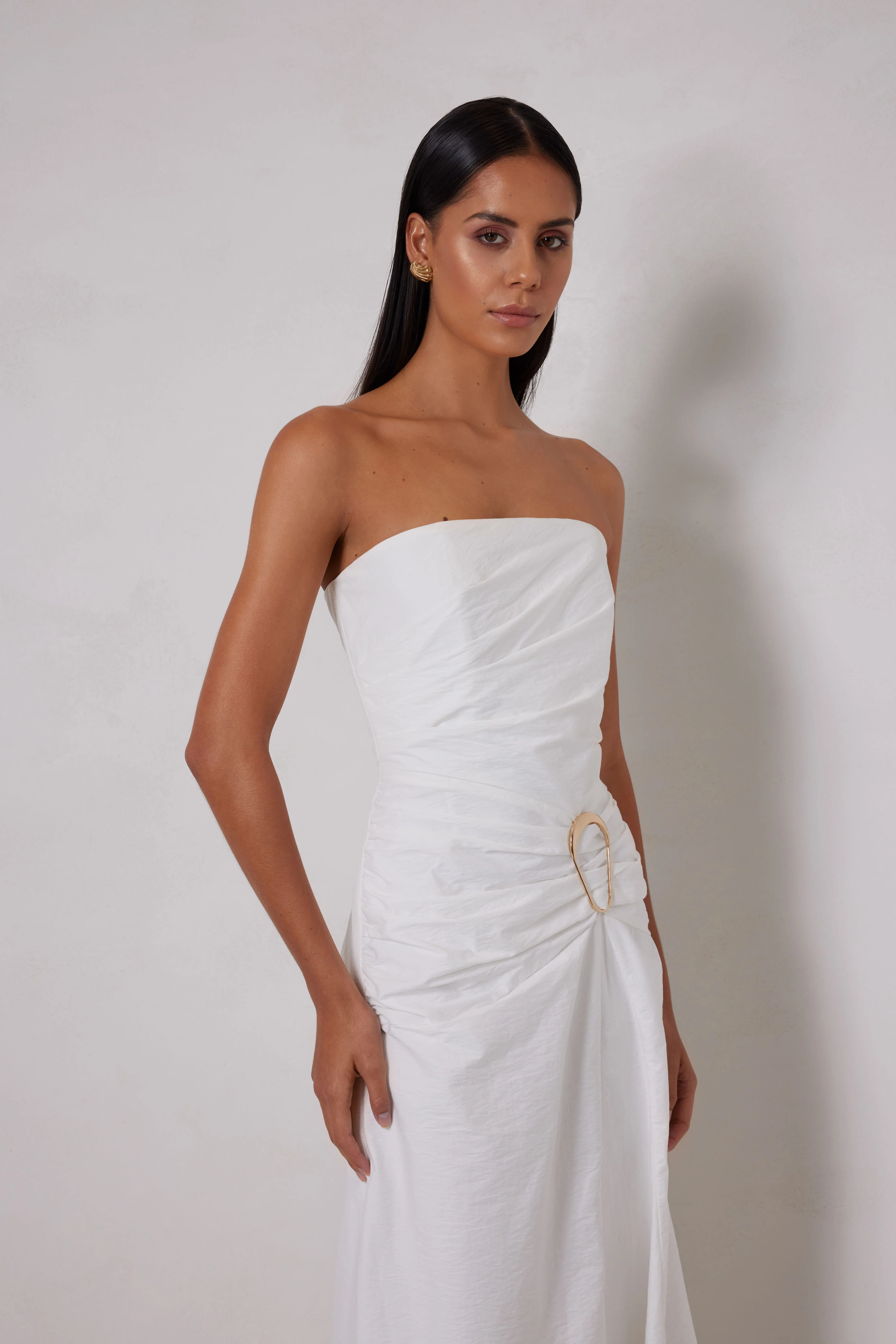 Briella Dress - White - Image 3