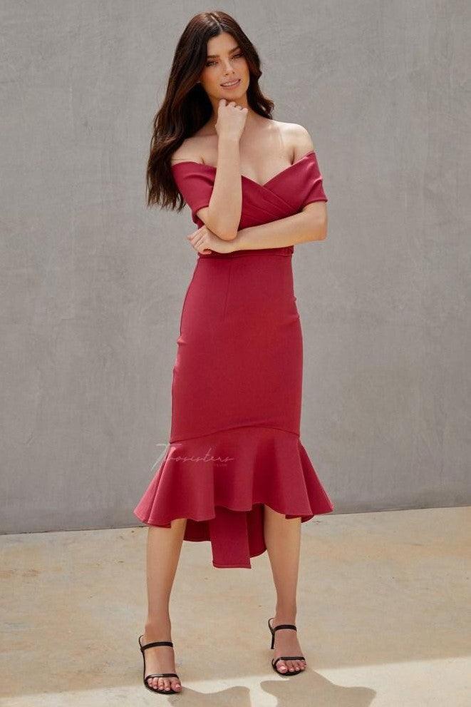 Brienne Dress - Watermelon - Image 3