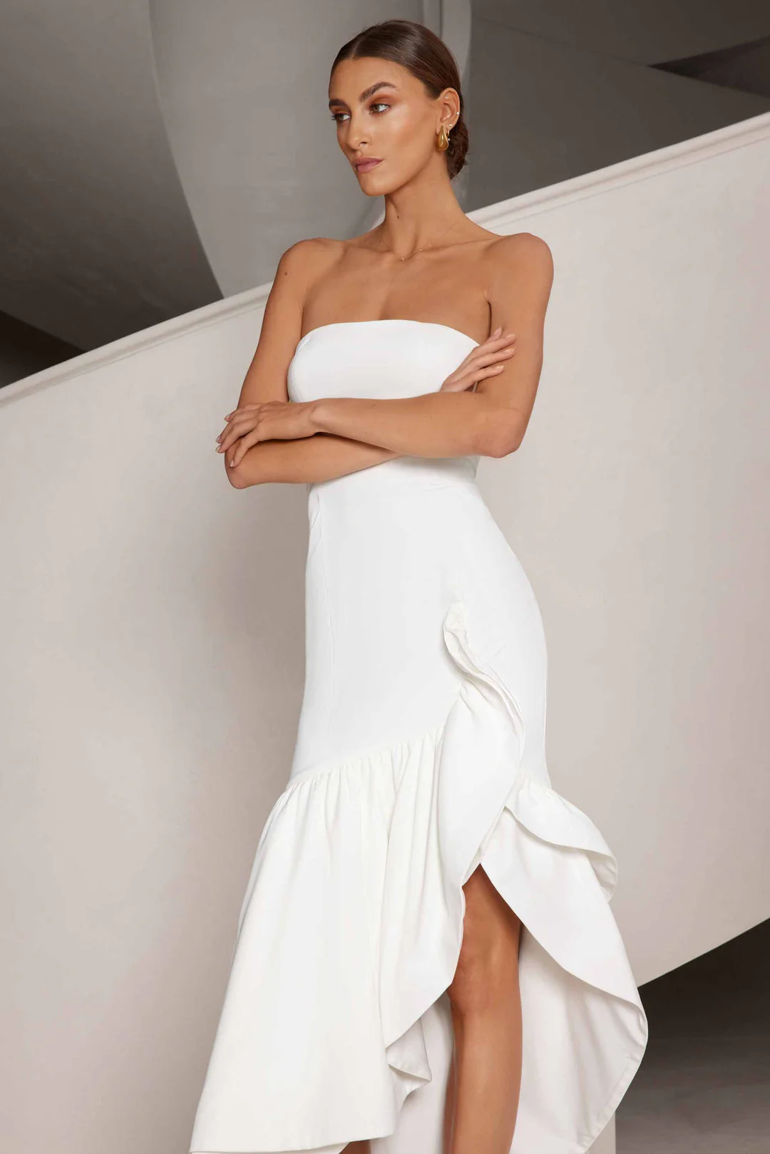 Brooklyn Dress - White - Image 3