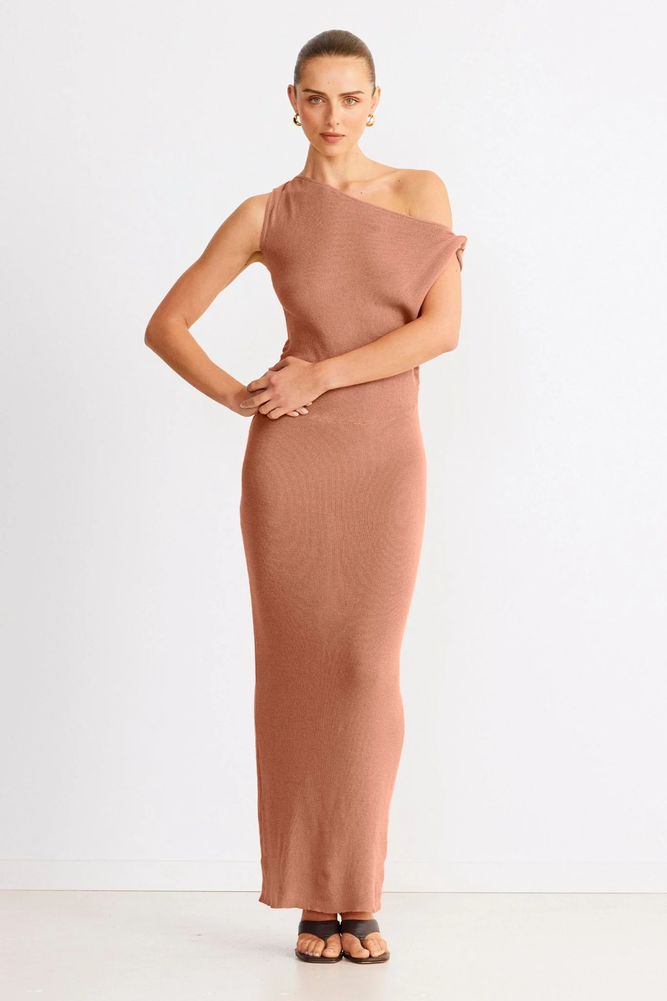 Calina Maxi Dress - Clay - Image 6