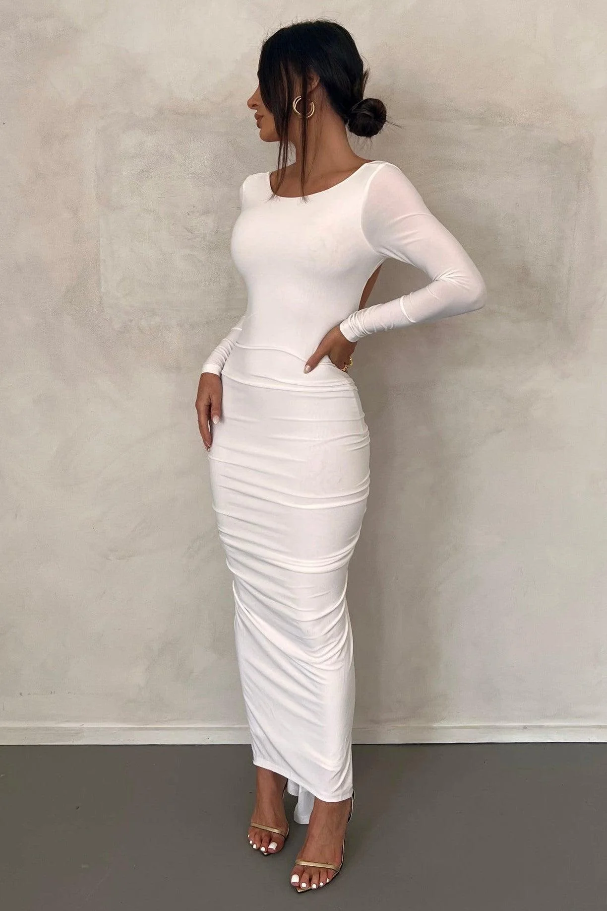 Camila Dress - White - Image 2