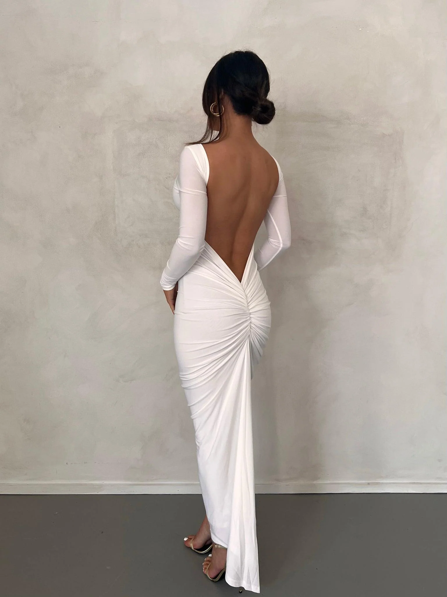 Camila Dress - White - Image 4