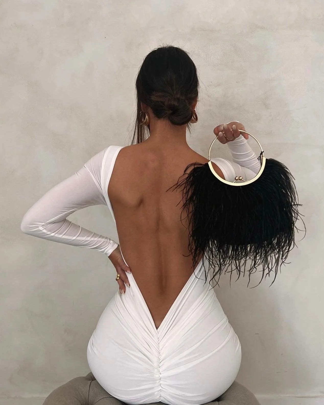 Camila Dress - White - Image 5