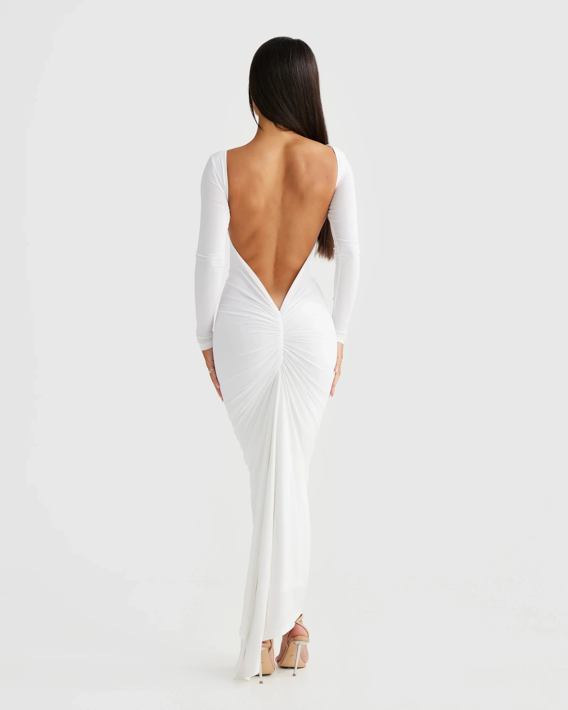Camila Dress - White - Image 8