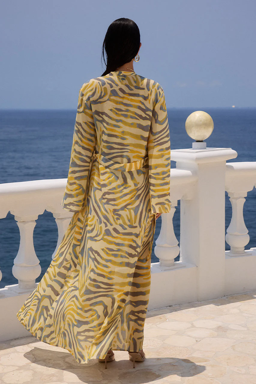 Camille Robe - Sivella Print - Image 2