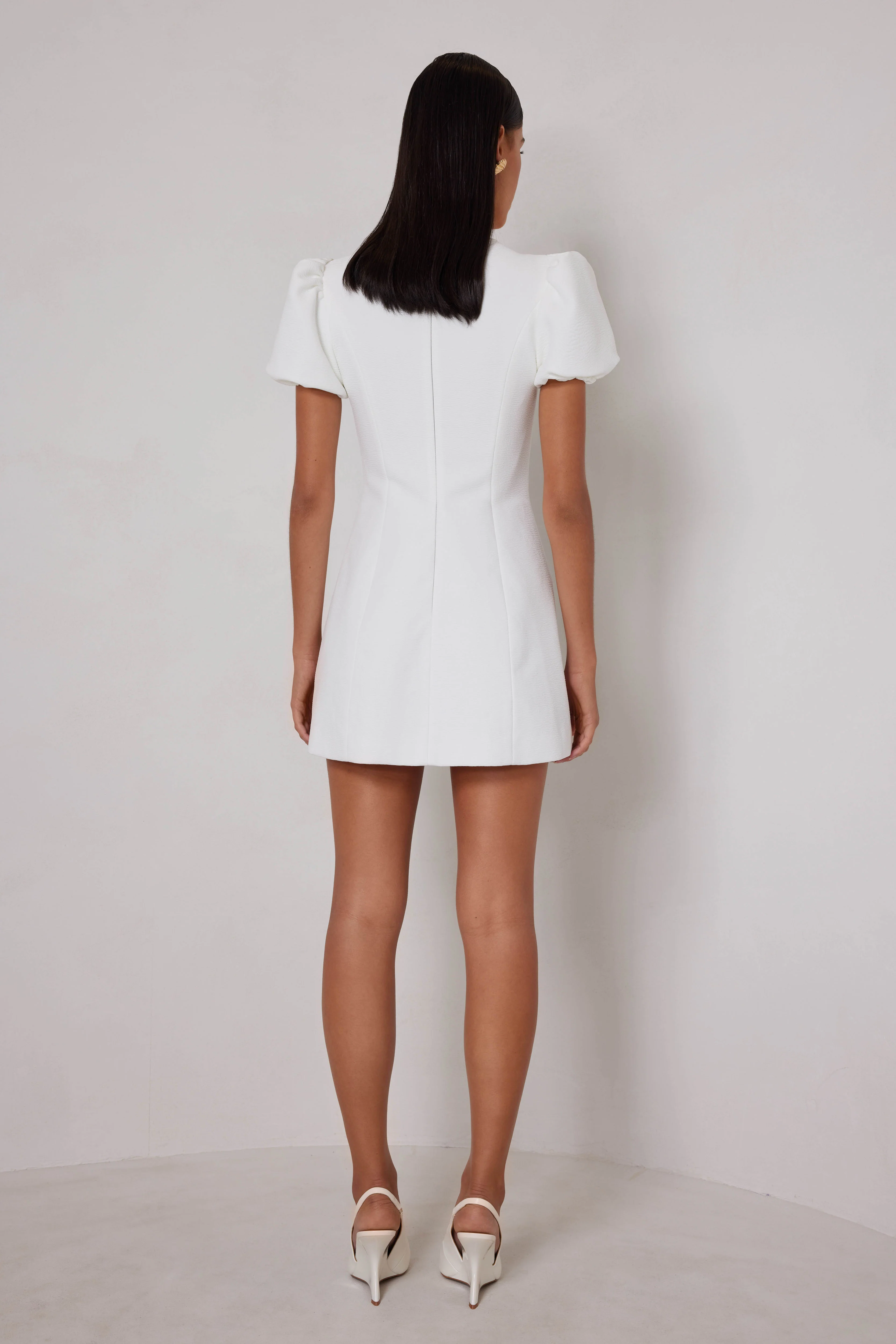 Candice Dress - White - Image 2