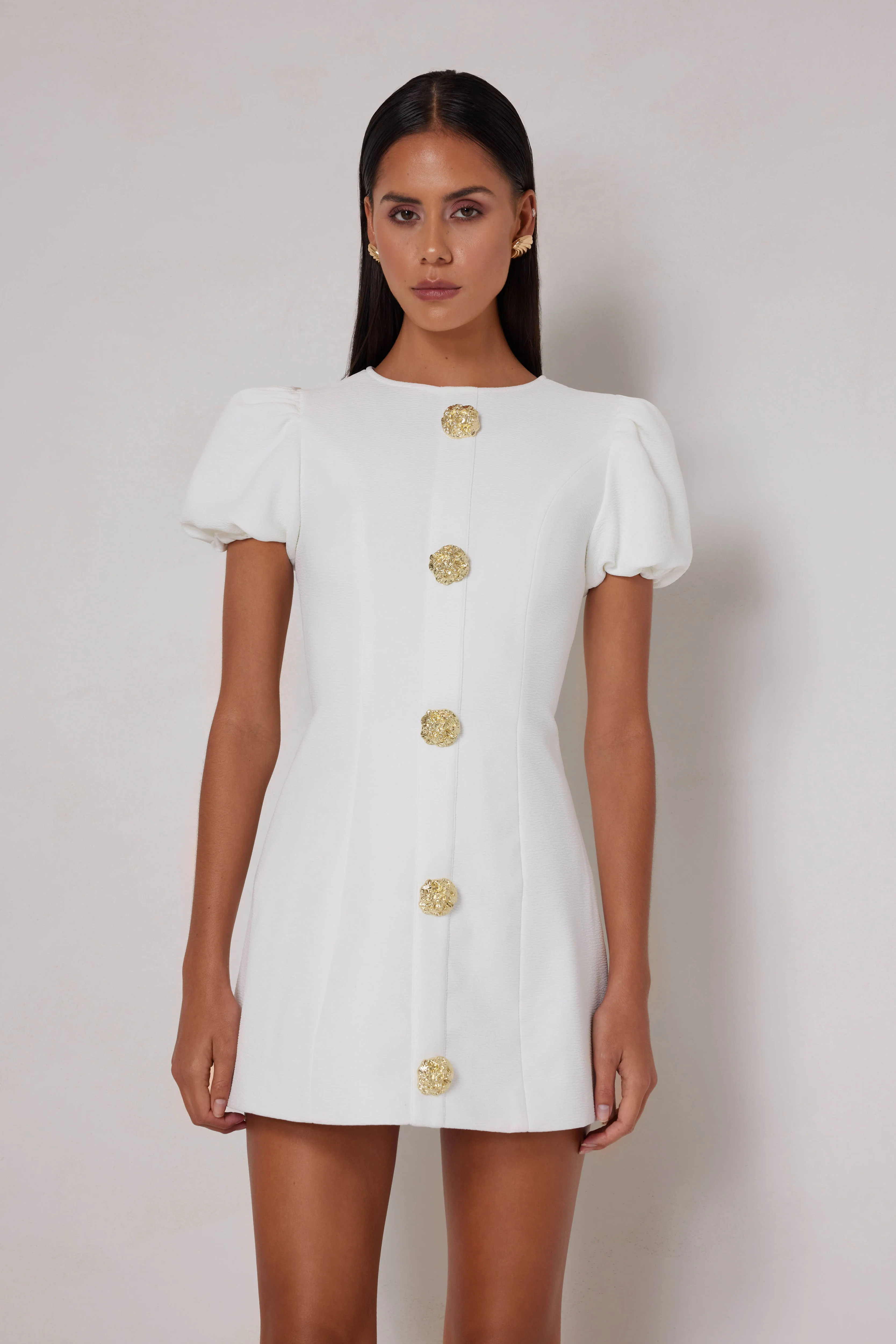 Candice Dress - White - Image 3