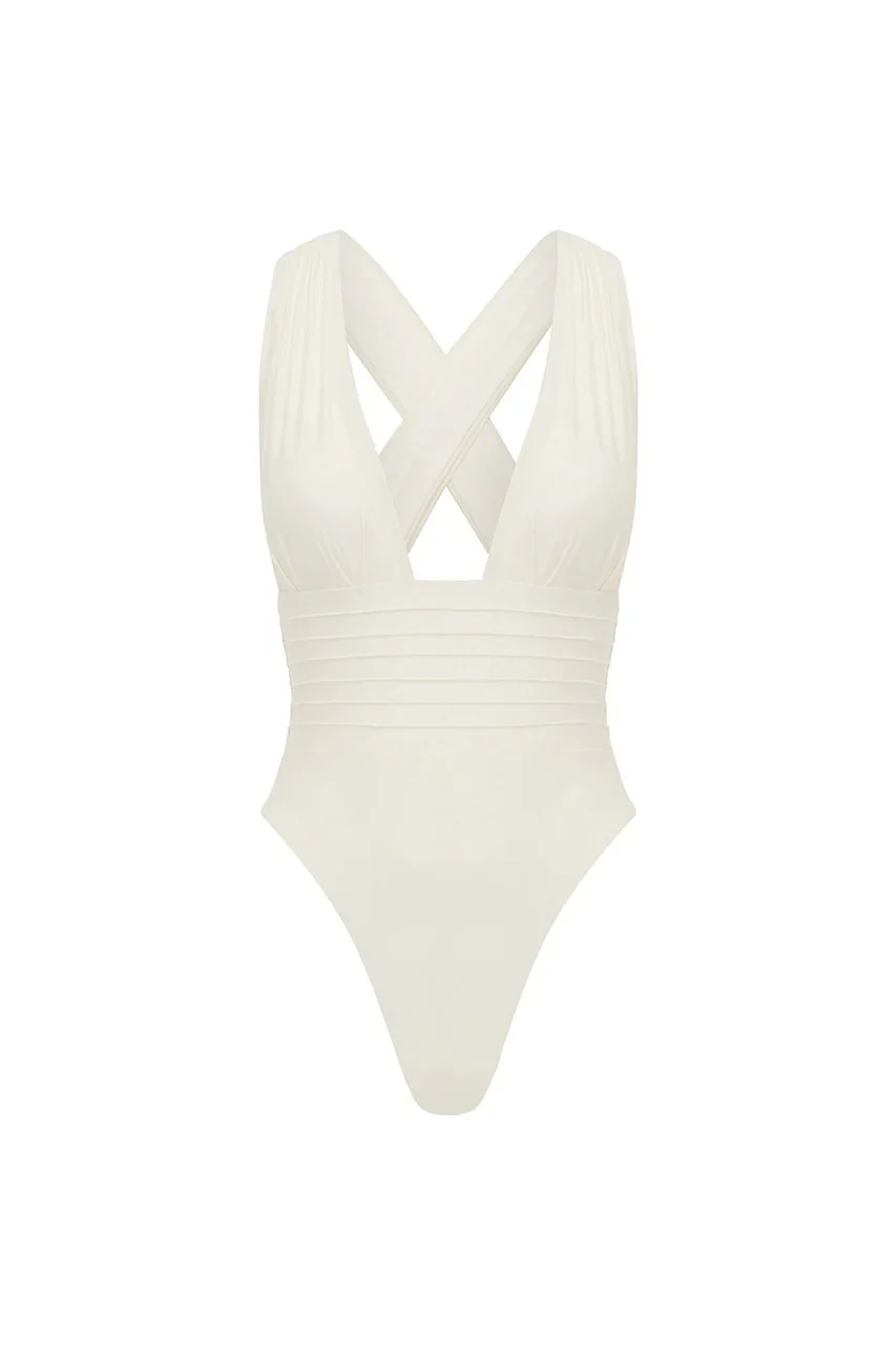 Cannes One Piece - Ivory - Image 6