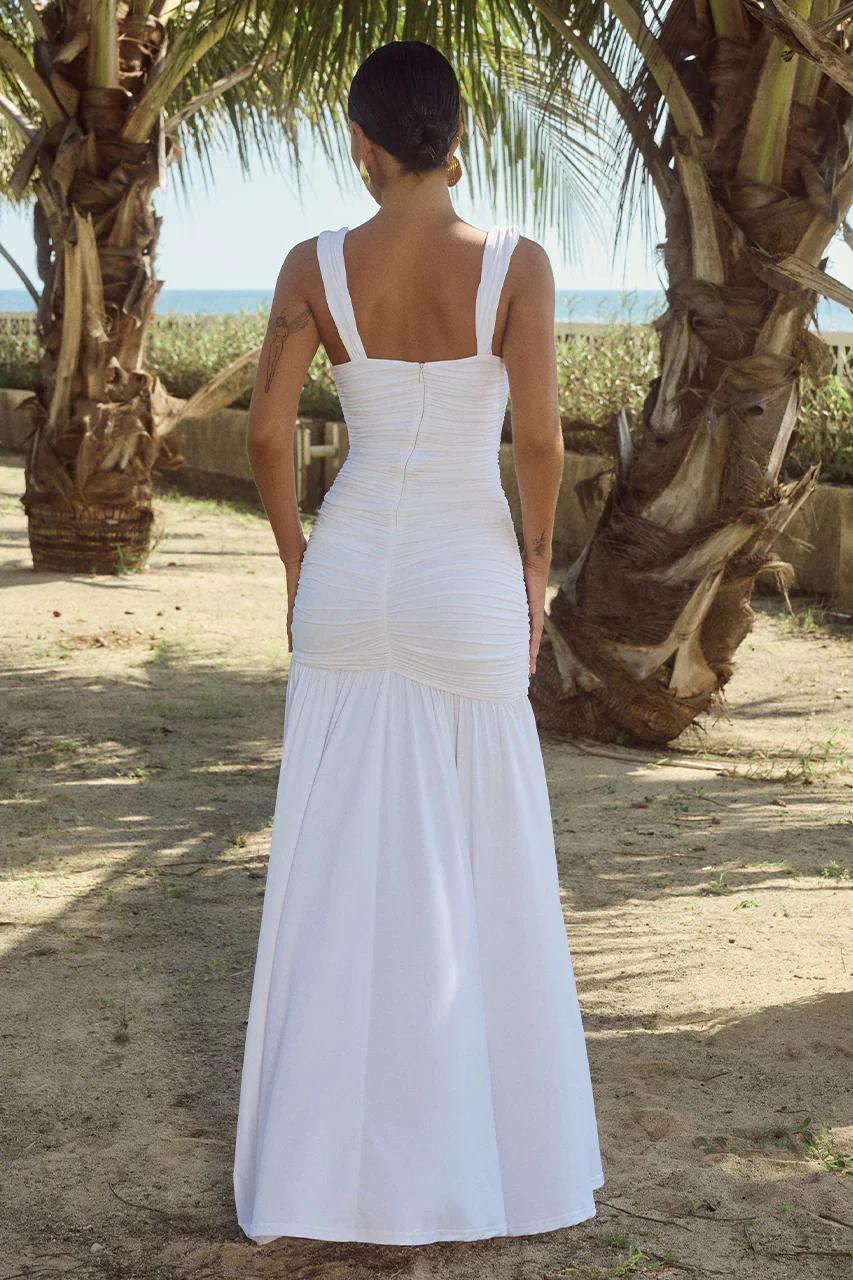 Carly Maxi Dress - White - Image 2