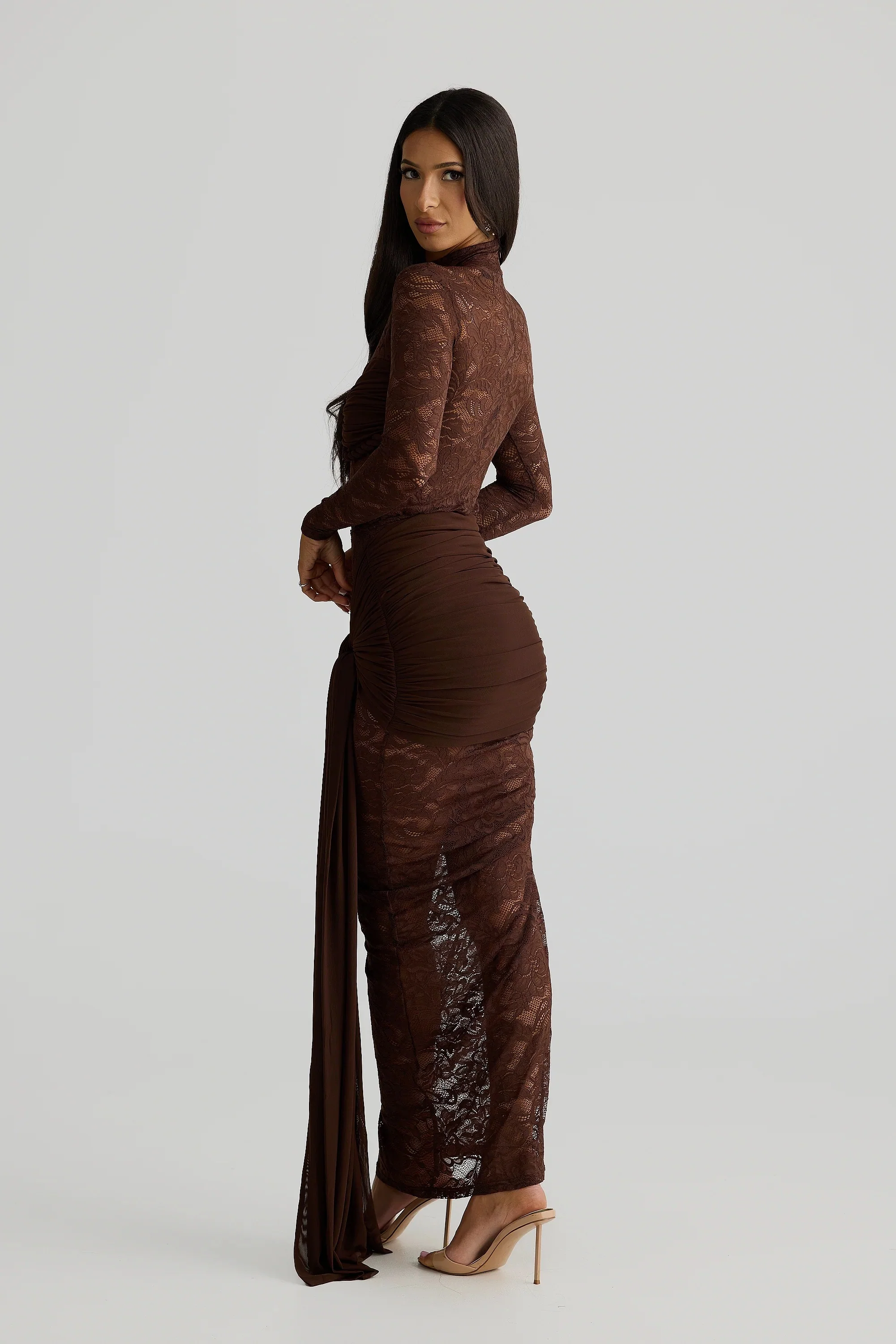 Celeste Skirt - Espresso Brown - Image 2