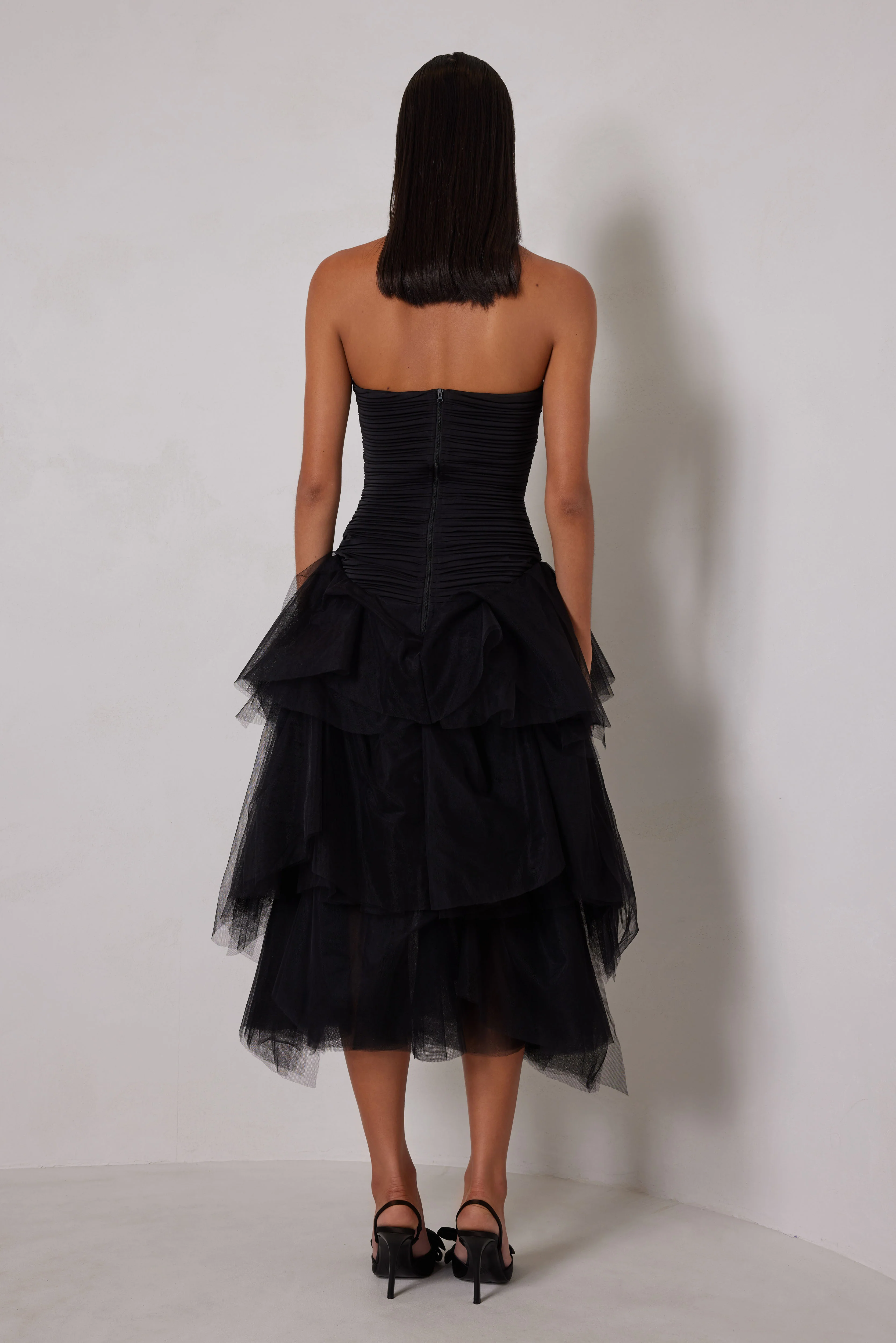 Celine Dress - Black - Image 2