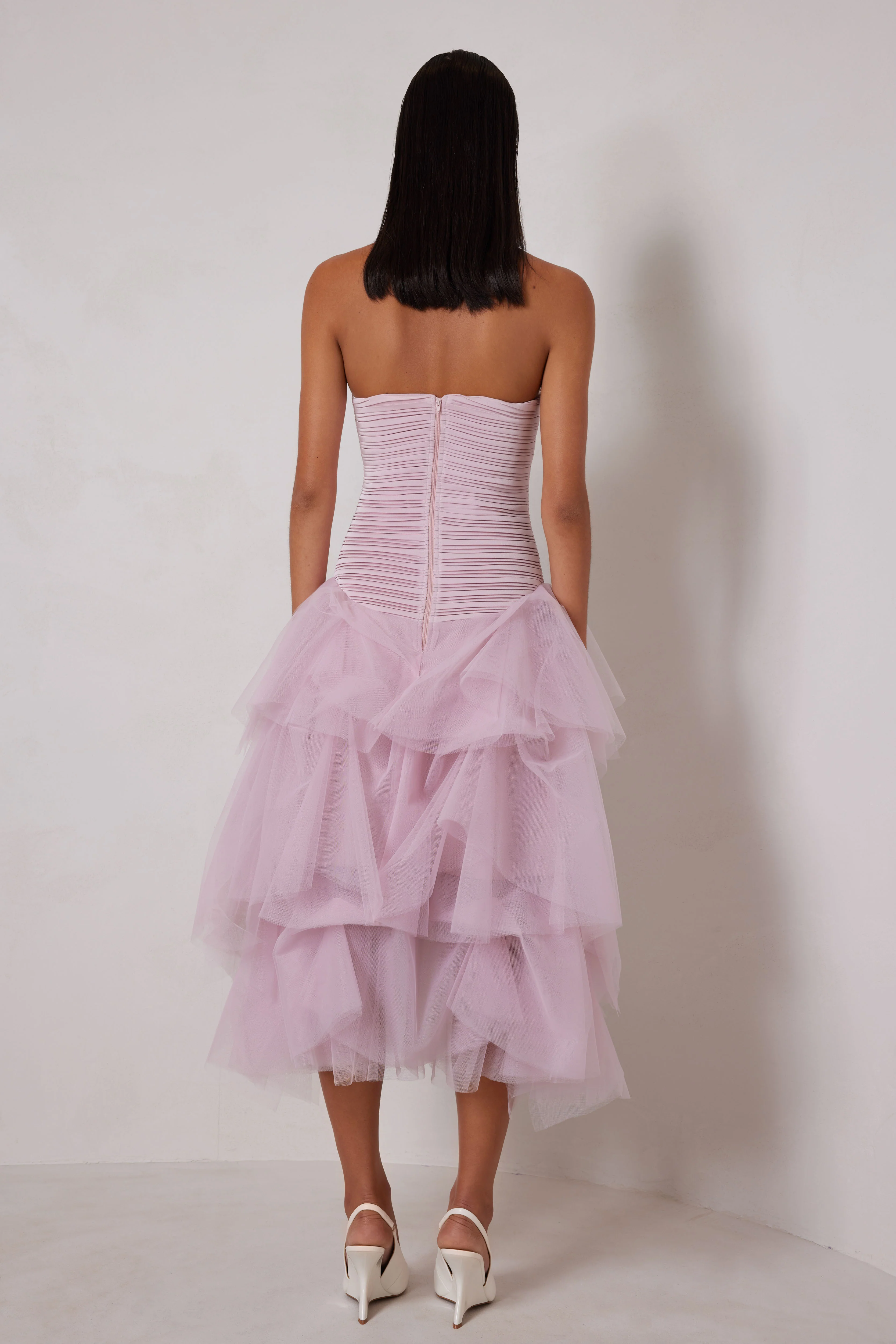 Celine Dress - Rose Pink - Image 2