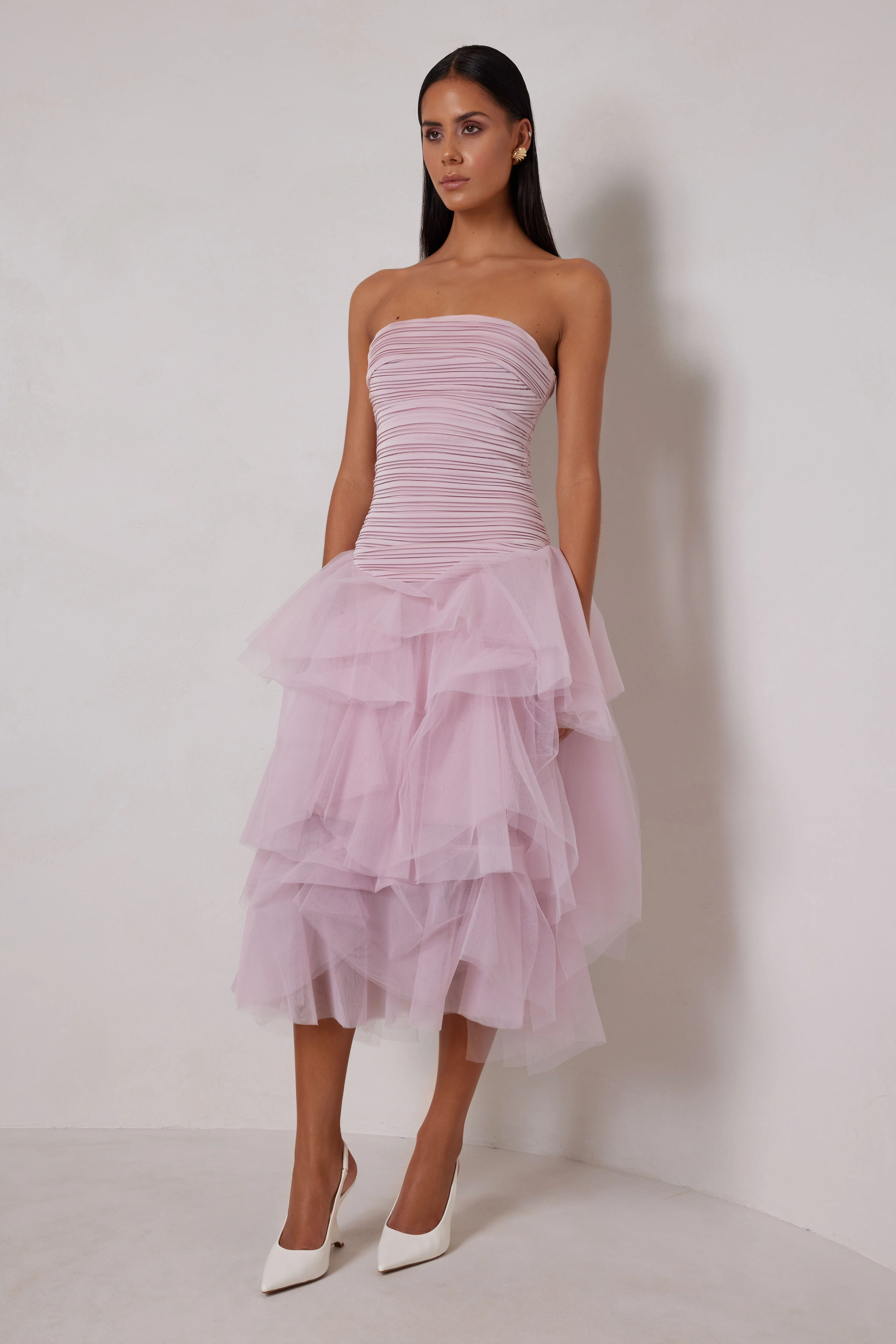 Celine Dress - Rose Pink - Image 3